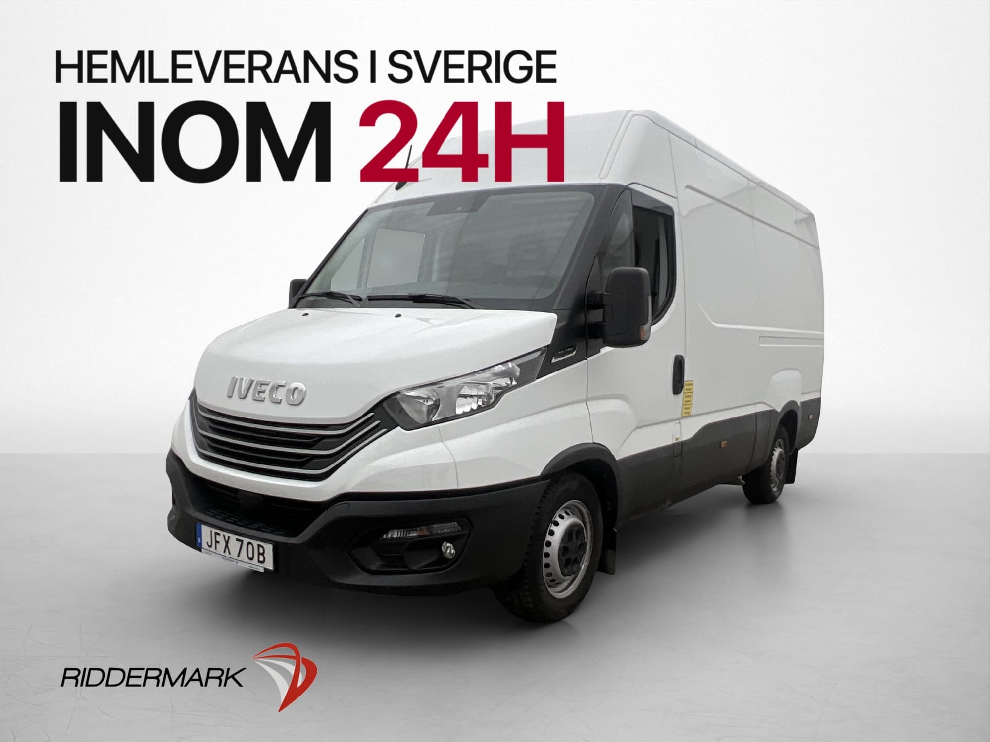 Iveco Daily L3H2 2.3JTD Värmare 3-Sits PDC Farthållare Moms