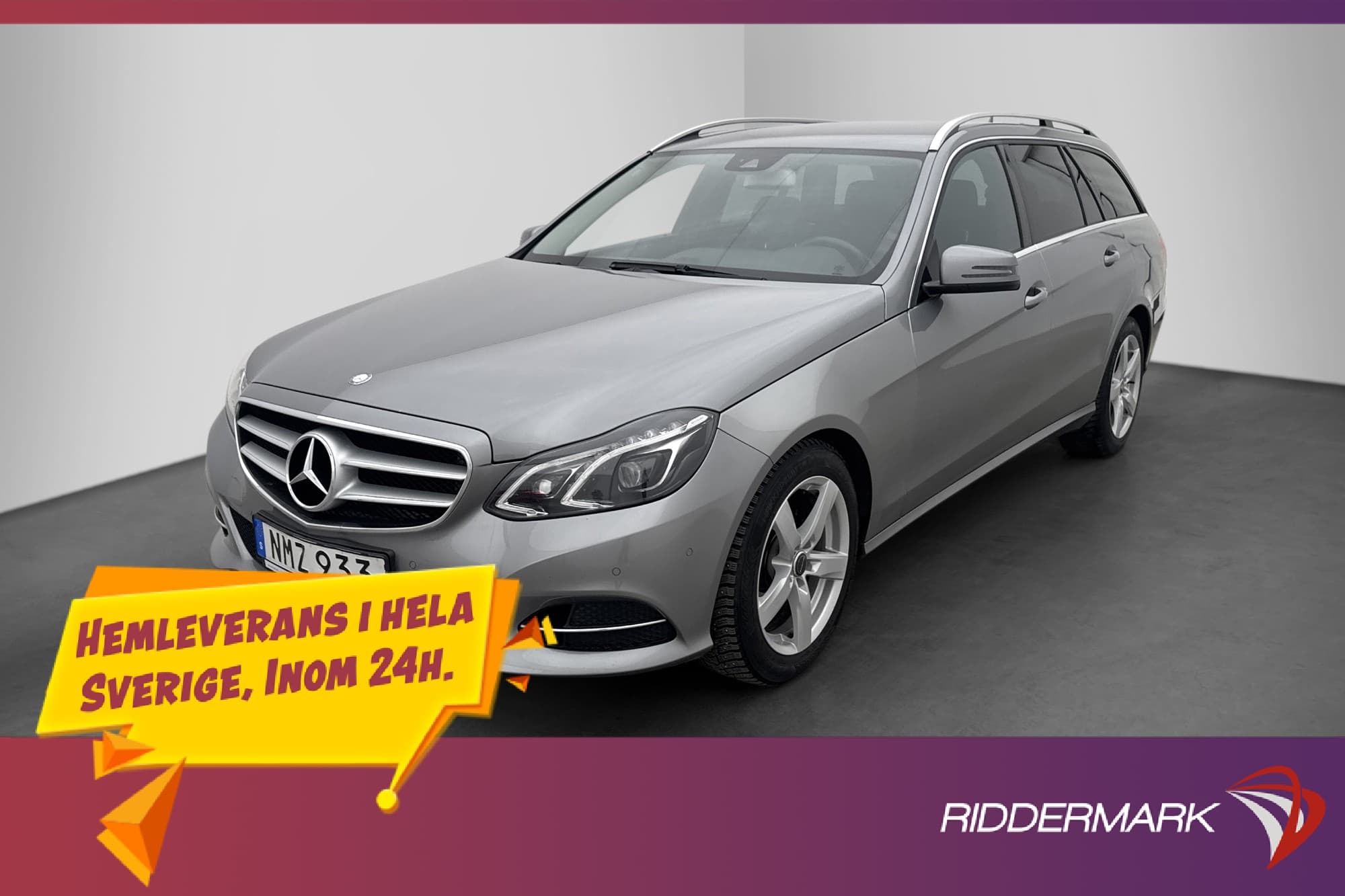 Mercedes-Benz E 220 T Sport Dragkrok Skinn Navi Sensorer