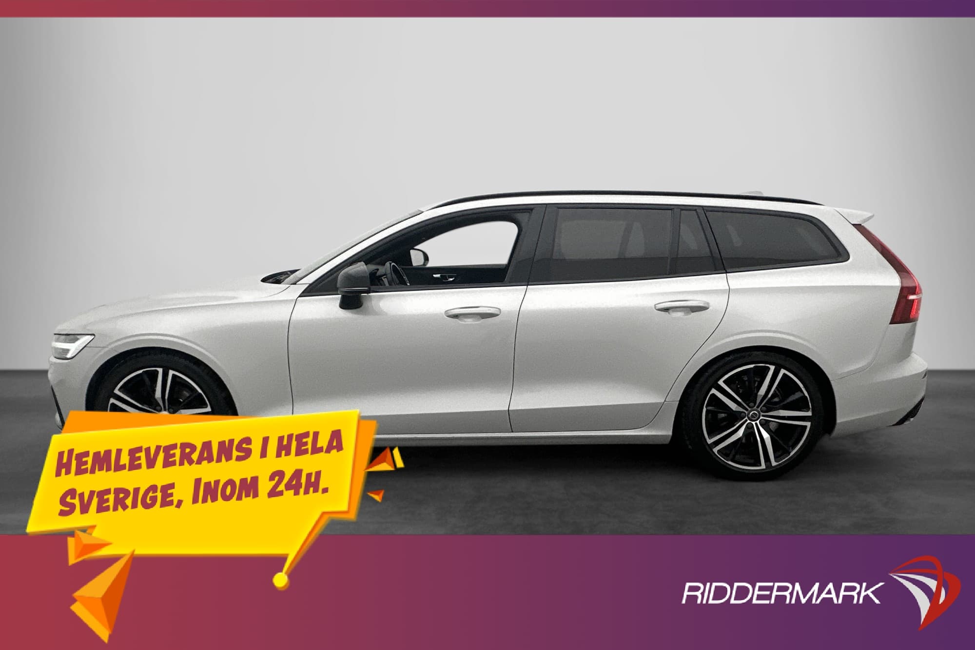 Volvo V60 T5 250hk R-Design Värmare Panorama H/K 360° Skinn