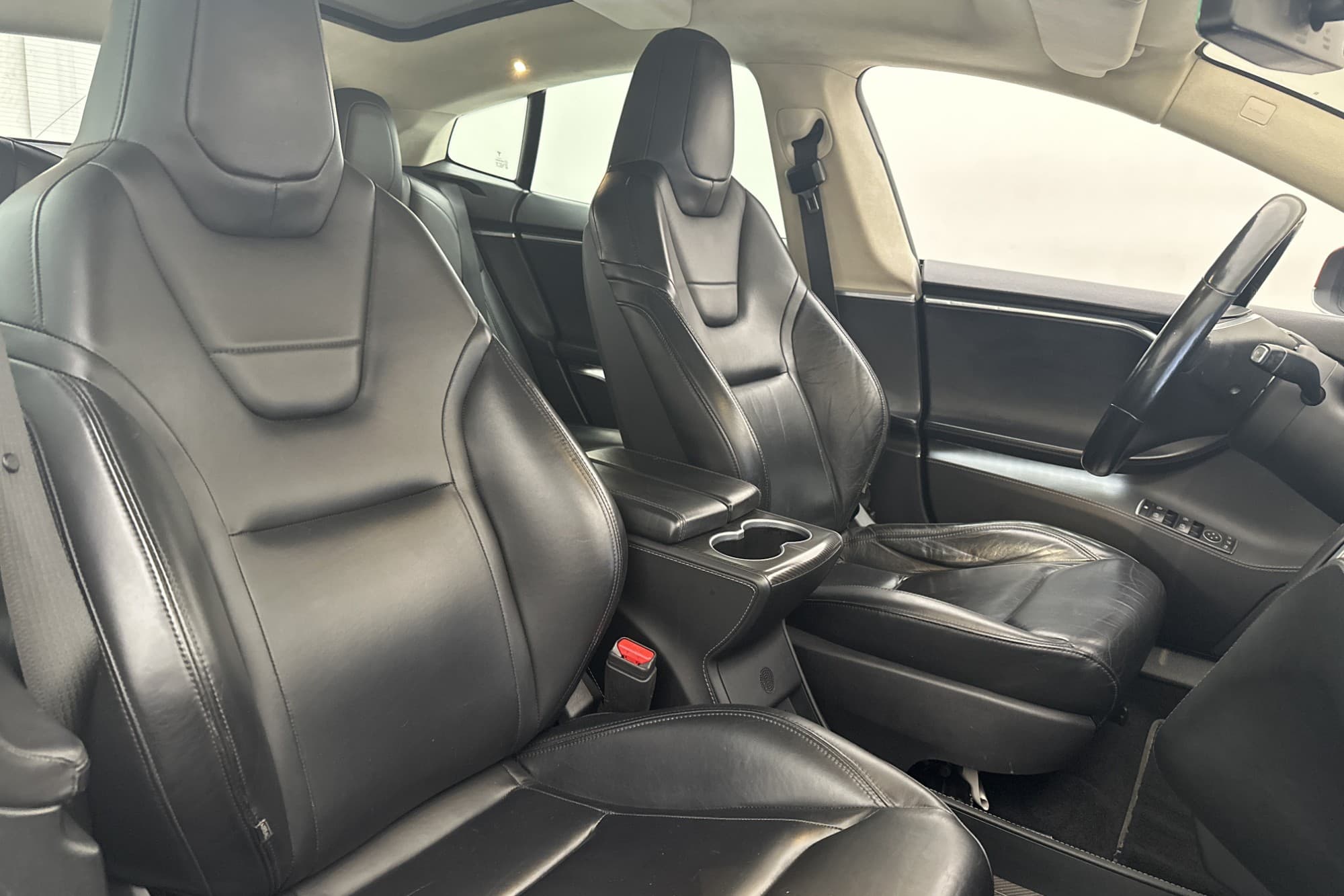 Tesla Model S P85D Luftfjädring Kolfiber Panorama Sv.Såld