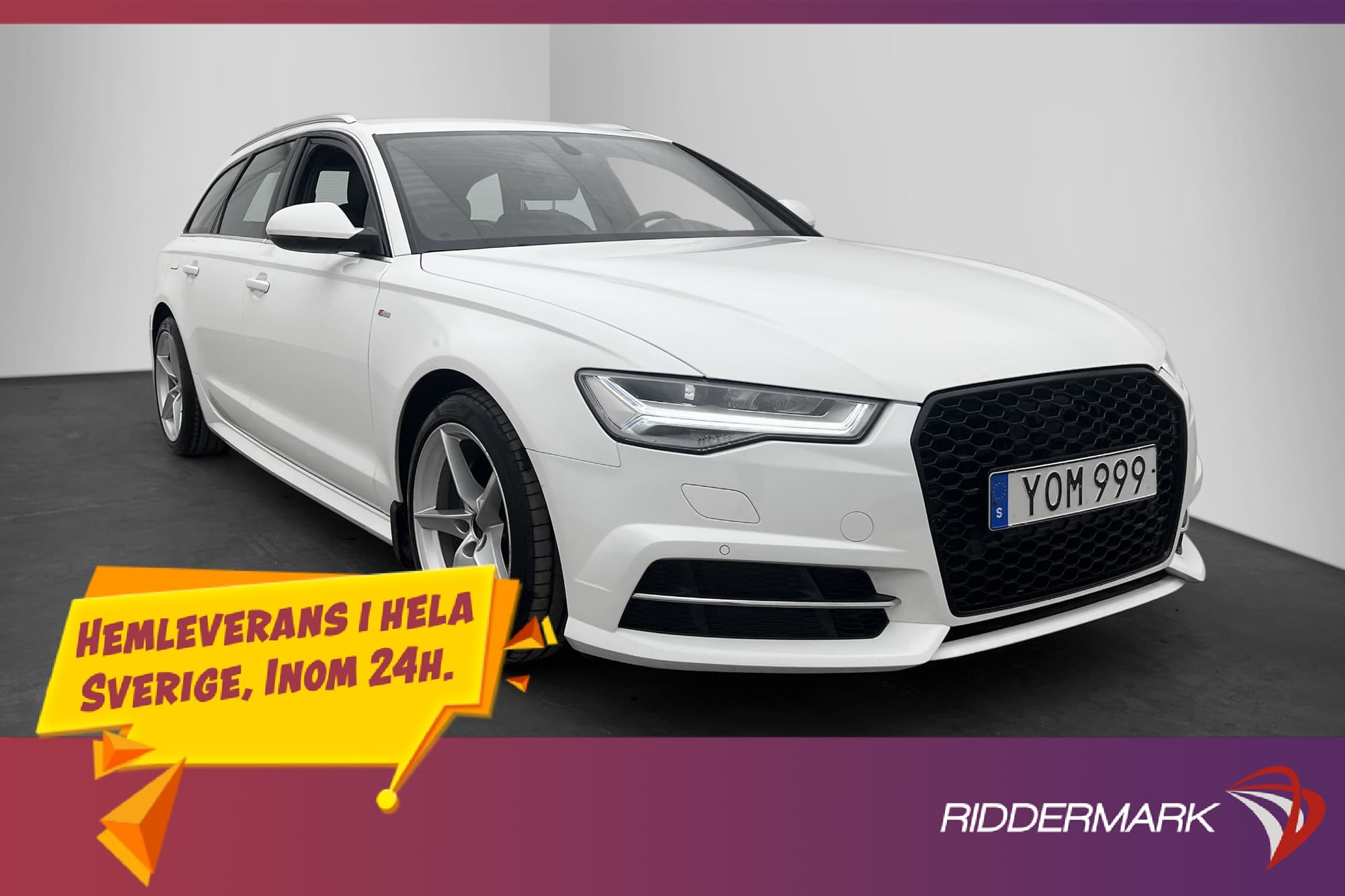 Audi A6 2.0 TDI quattro S line Värmare Sportstolar Drag