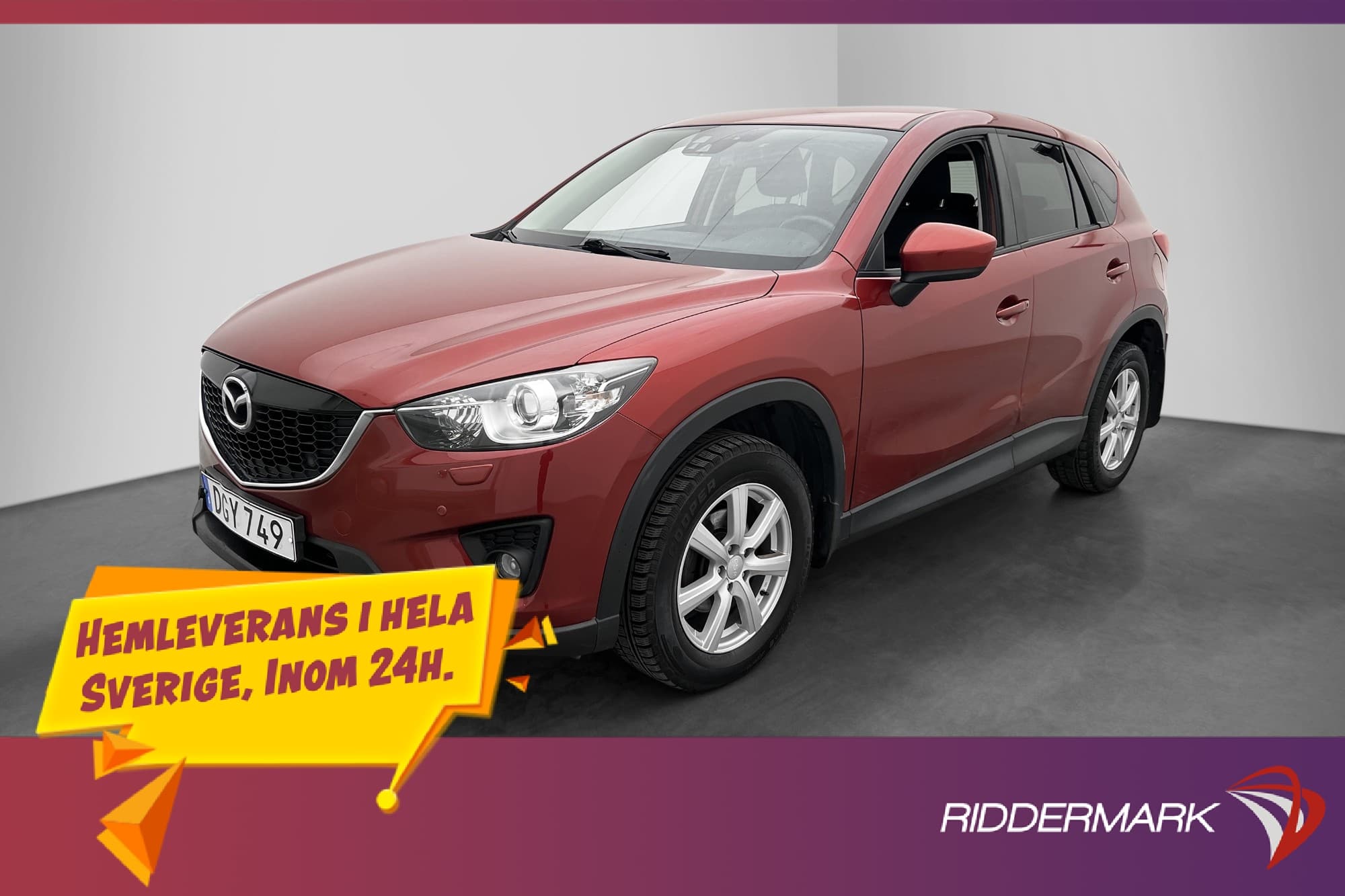 Mazda CX-5 2.0 Vision M/K-Värmare Drag P-Sensorer Navi