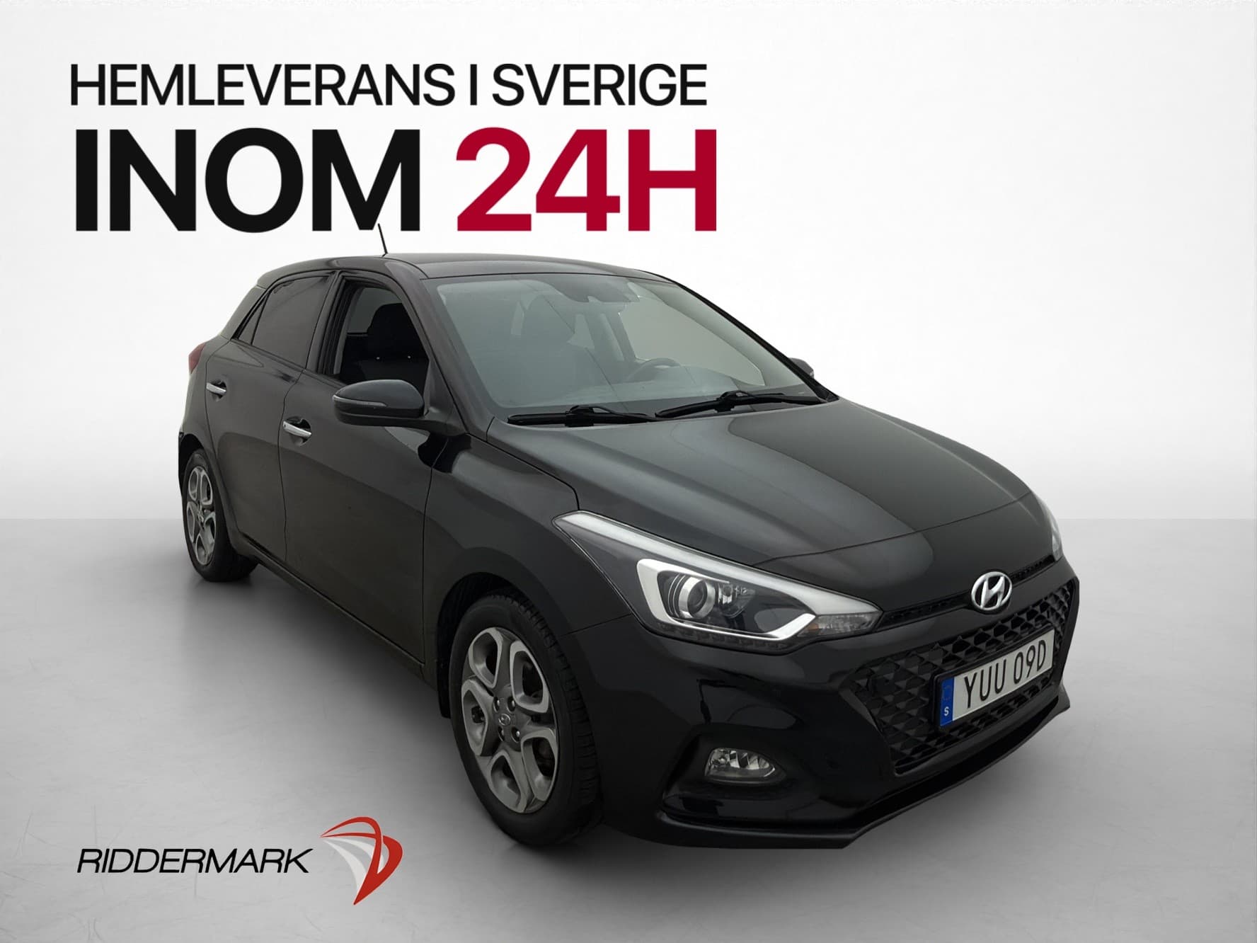 Hyundai i20 1.2 84hk Premium Kamera Värmare CarPlay