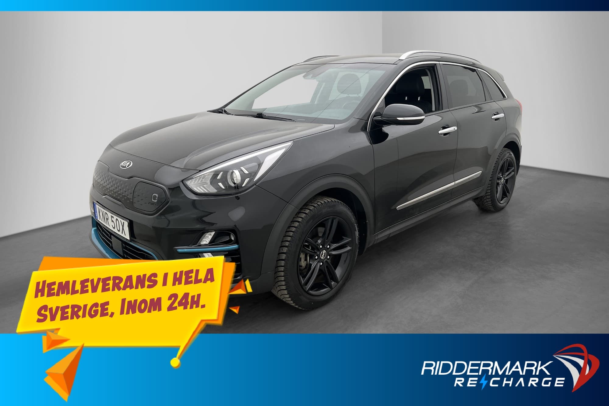 Kia E-Niro 64 kWh 204hk Advance Kamera Rattvärme CarPlay