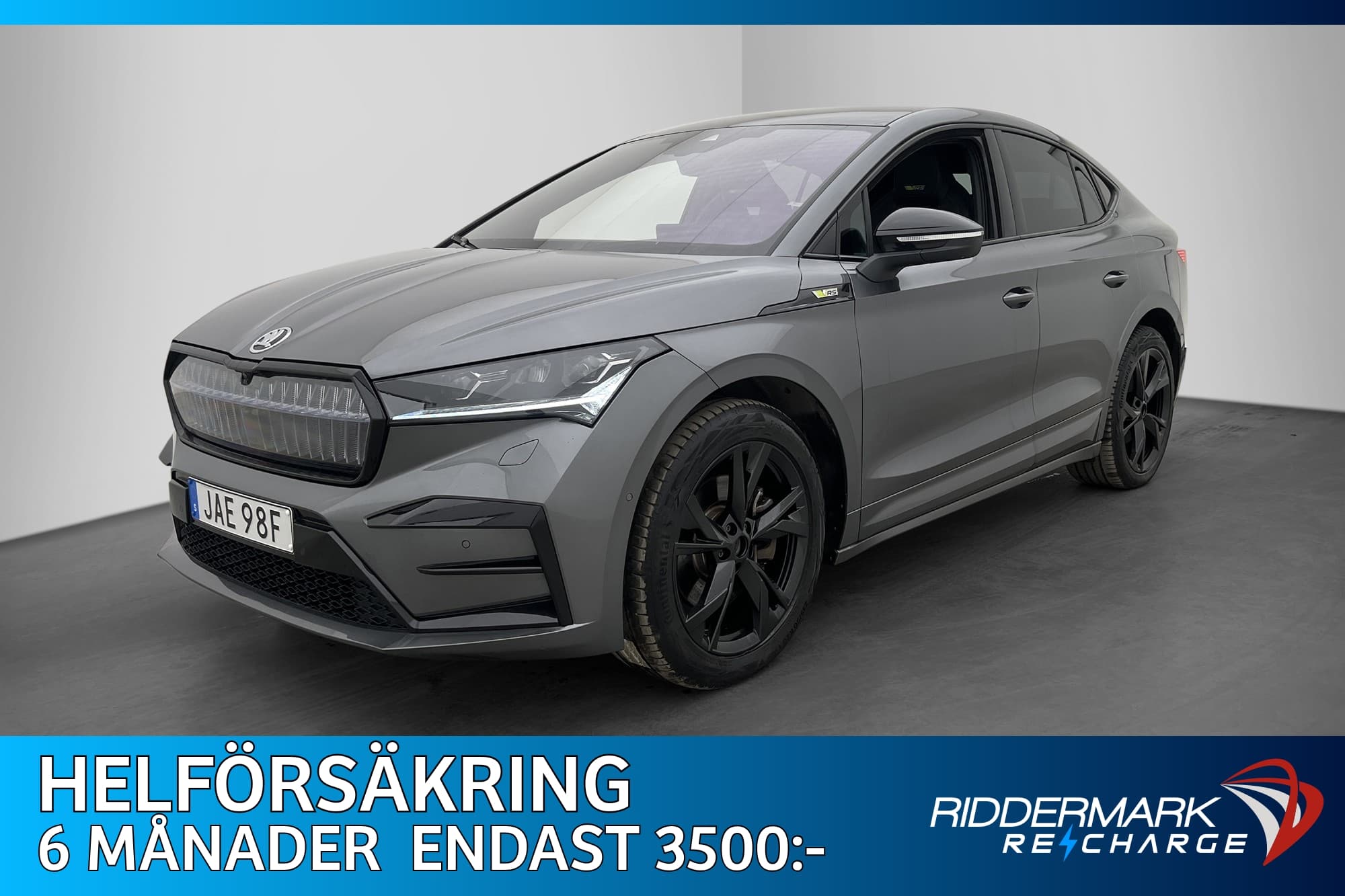 Skoda Enyaq Coupé RS 299hk Värmare Pano Drag 360 Massage DCC