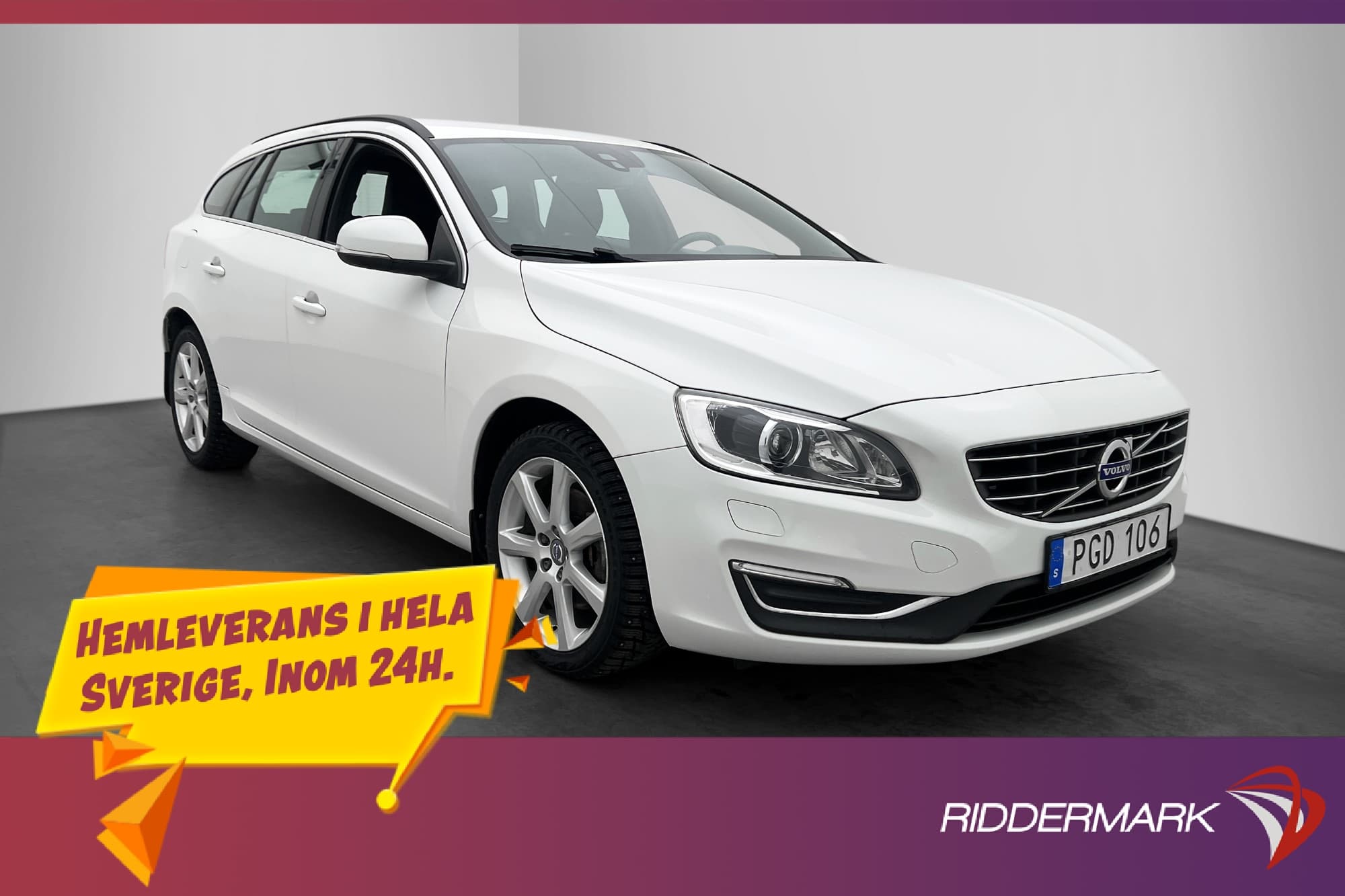 Volvo V60 D3 150hk D-Värmare VOC Drag 0.41l/mil