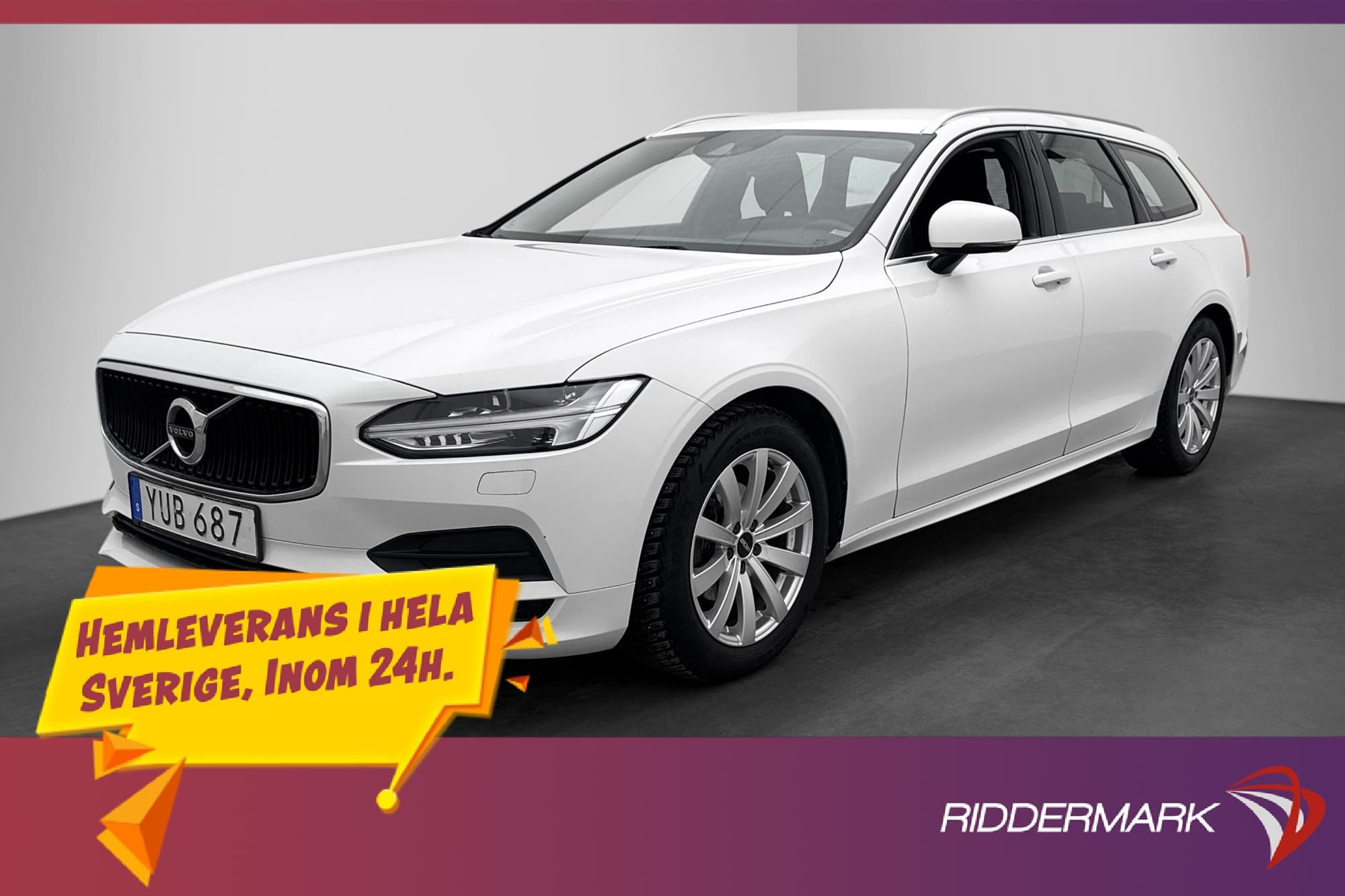 Volvo V90 D3 Momentum VOC Drag Värmare Rattvärme Sensorer