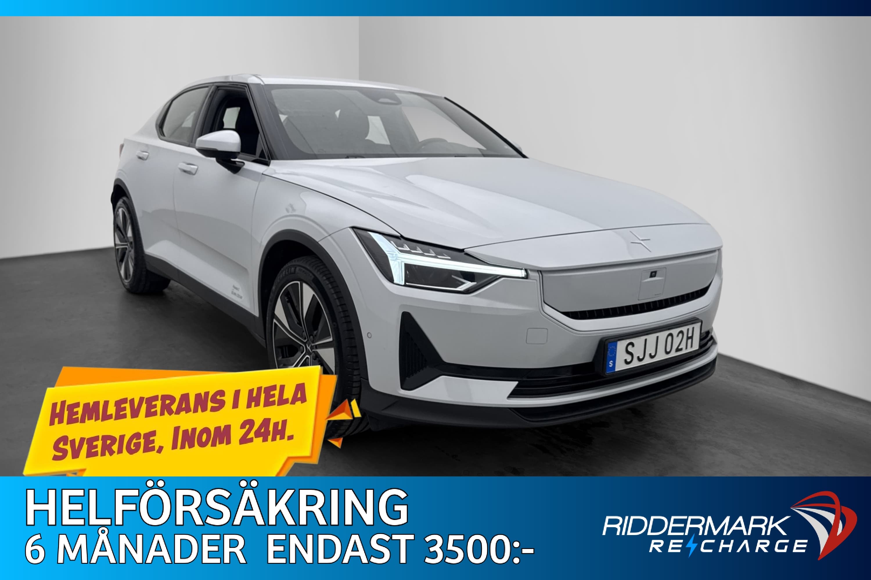 Polestar 2 Long Range Single Motor 360° CarPlay Värmare