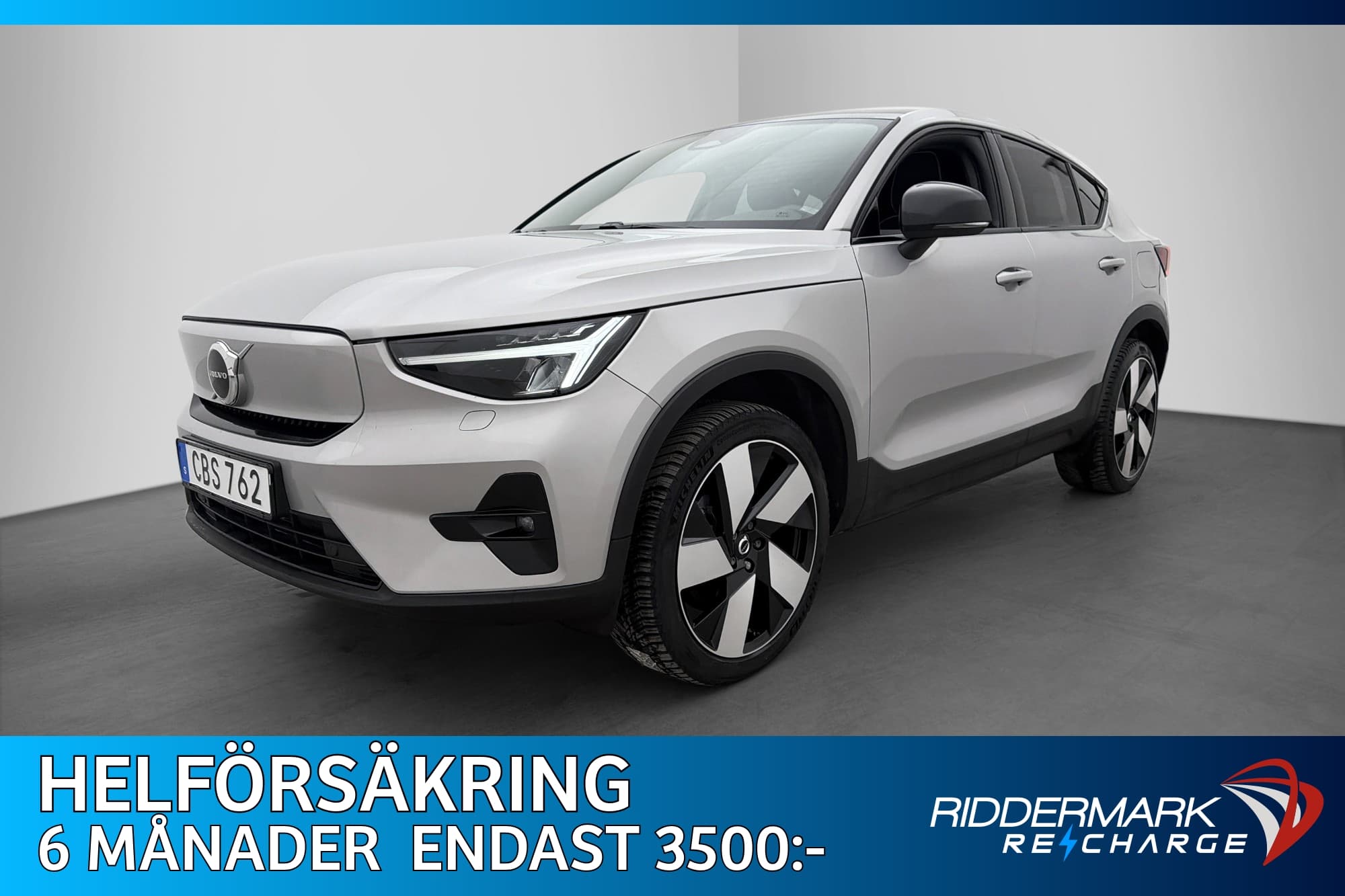 Volvo C40 Recharge Twin motor Plus Värmare Pano Drag Kamera