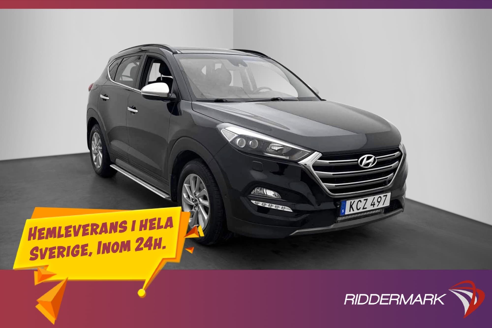 Hyundai Tucson 2.0 185hk 4WD Premium Värmare Pano Kamera