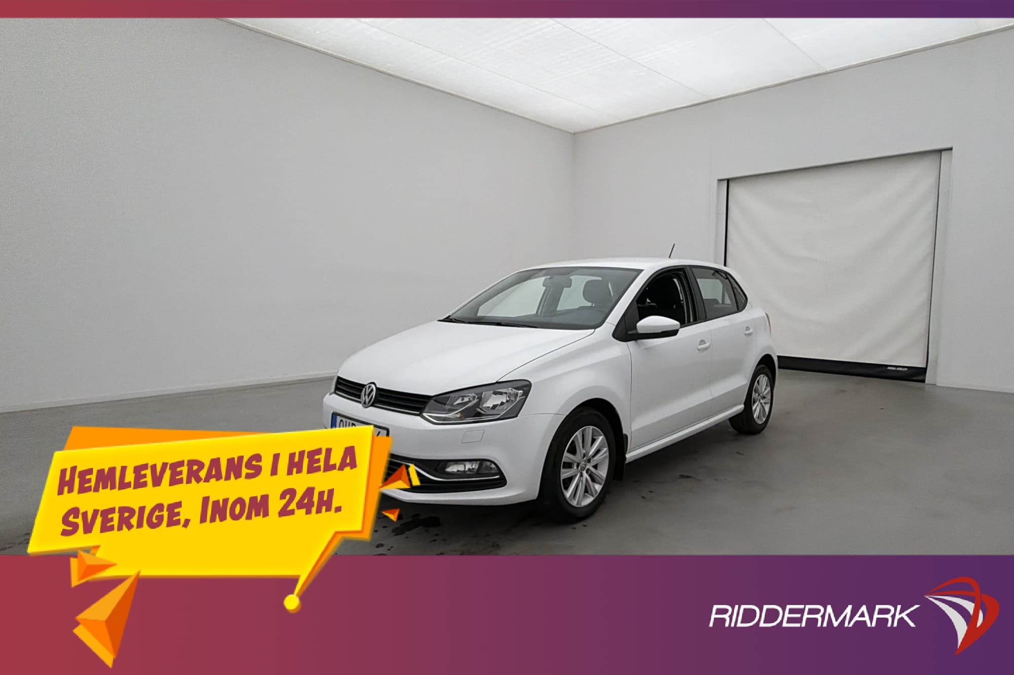 Volkswagen Polo 1.2 TSI 90hk Base Bluetooth 0.47 l/mil