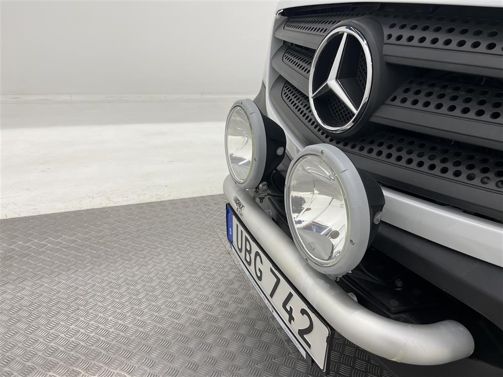 Mercedes-Benz Sprinter Eu6 L3 Flakbil Låg Skatt Drag Moms interiör