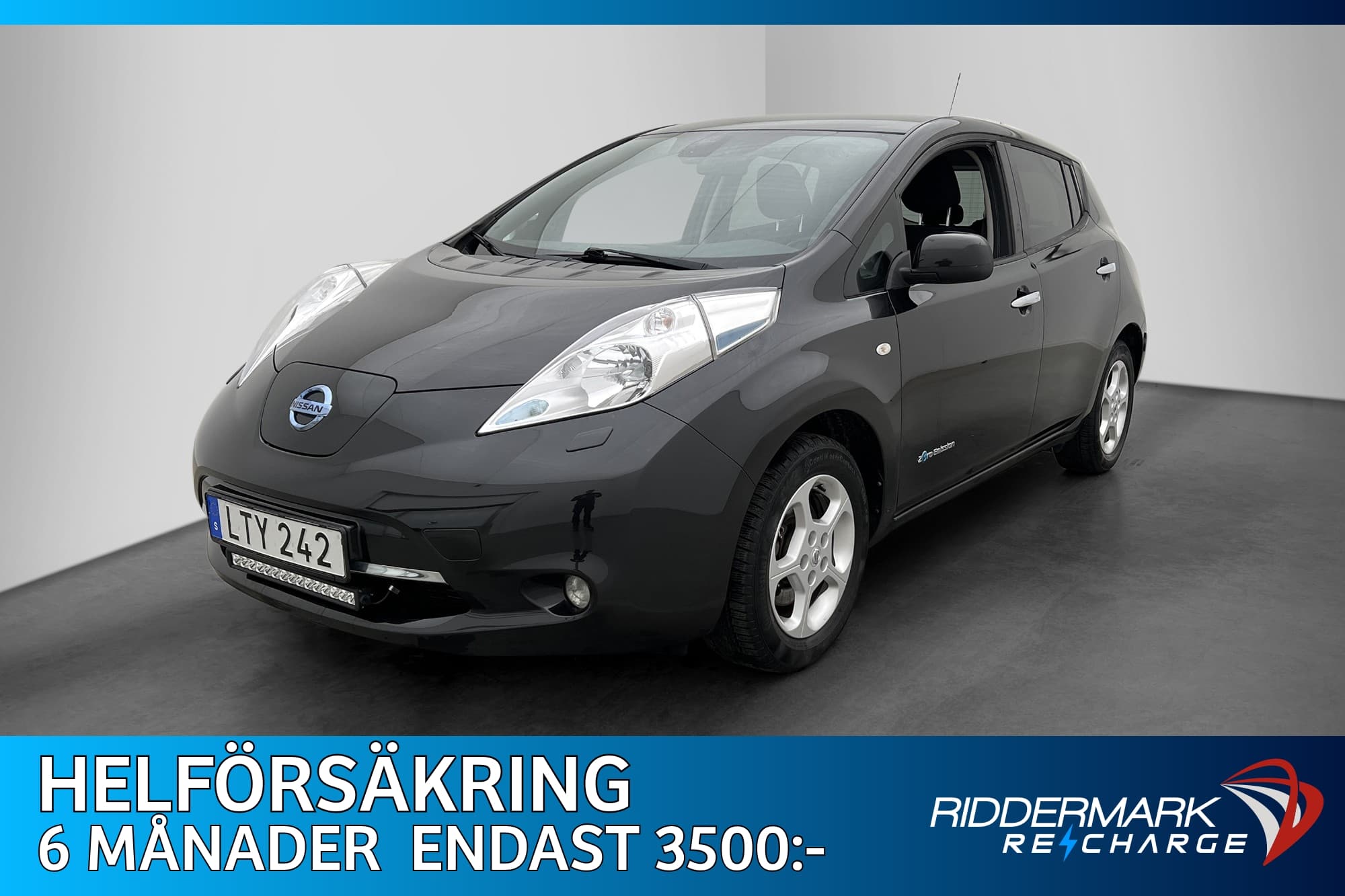 Nissan Leaf Acenta Kamera Rattvärme Navi Farthållare