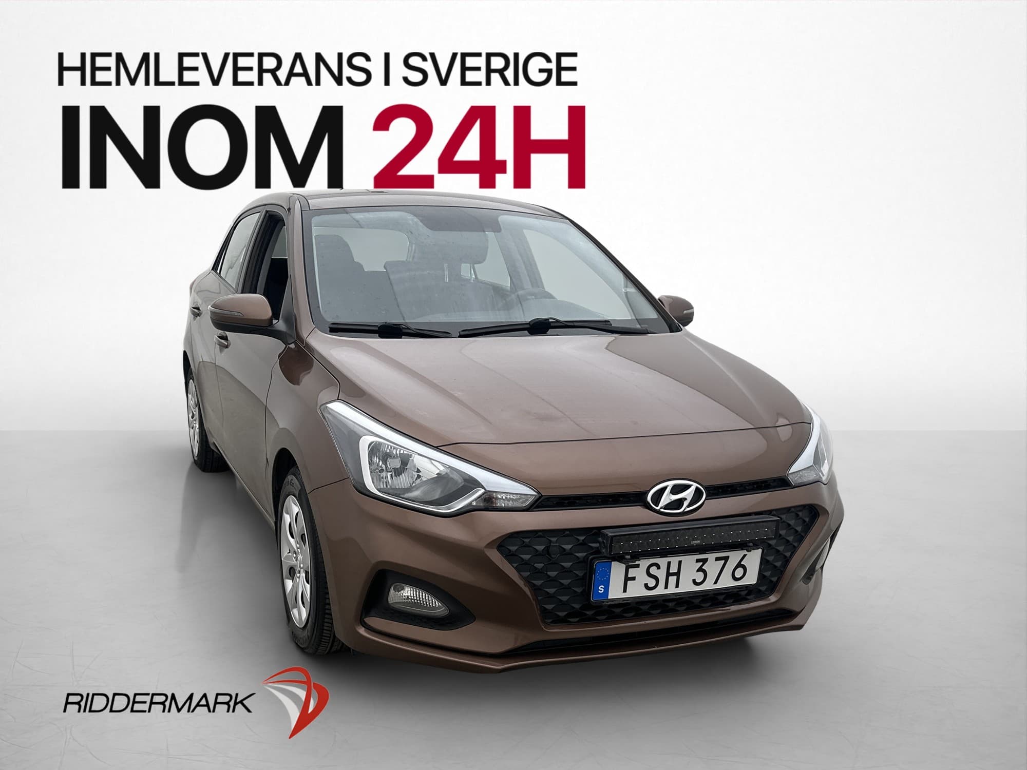 Hyundai i20 1.2 75hk Premium Värmare Rattvärme Farthållare