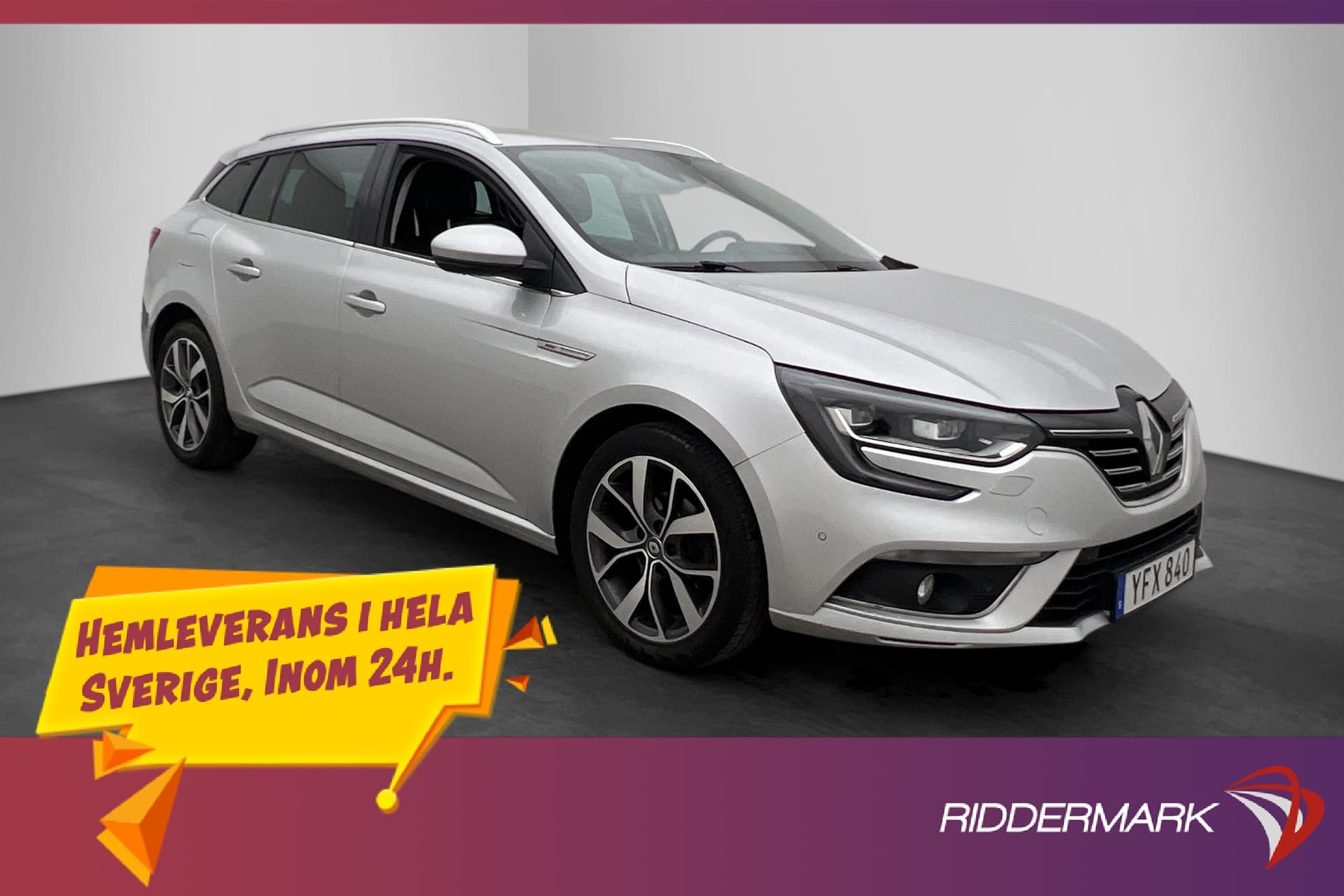 Renault Mégane ST 1.2 TCe 132hk Kamera Bose Lane Assist