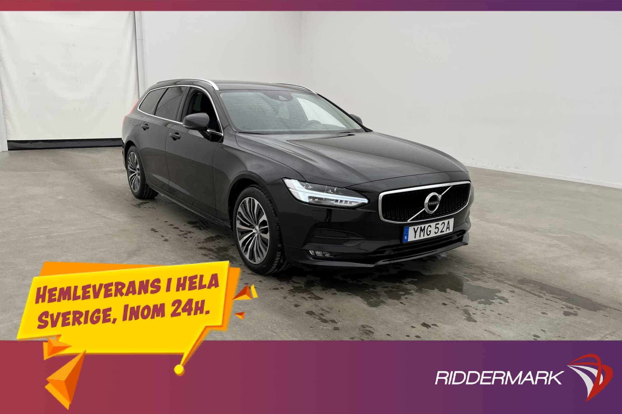 Volvo V90 D4 190hk Advanced Skinn Teknik VoC Värm Blis Drag