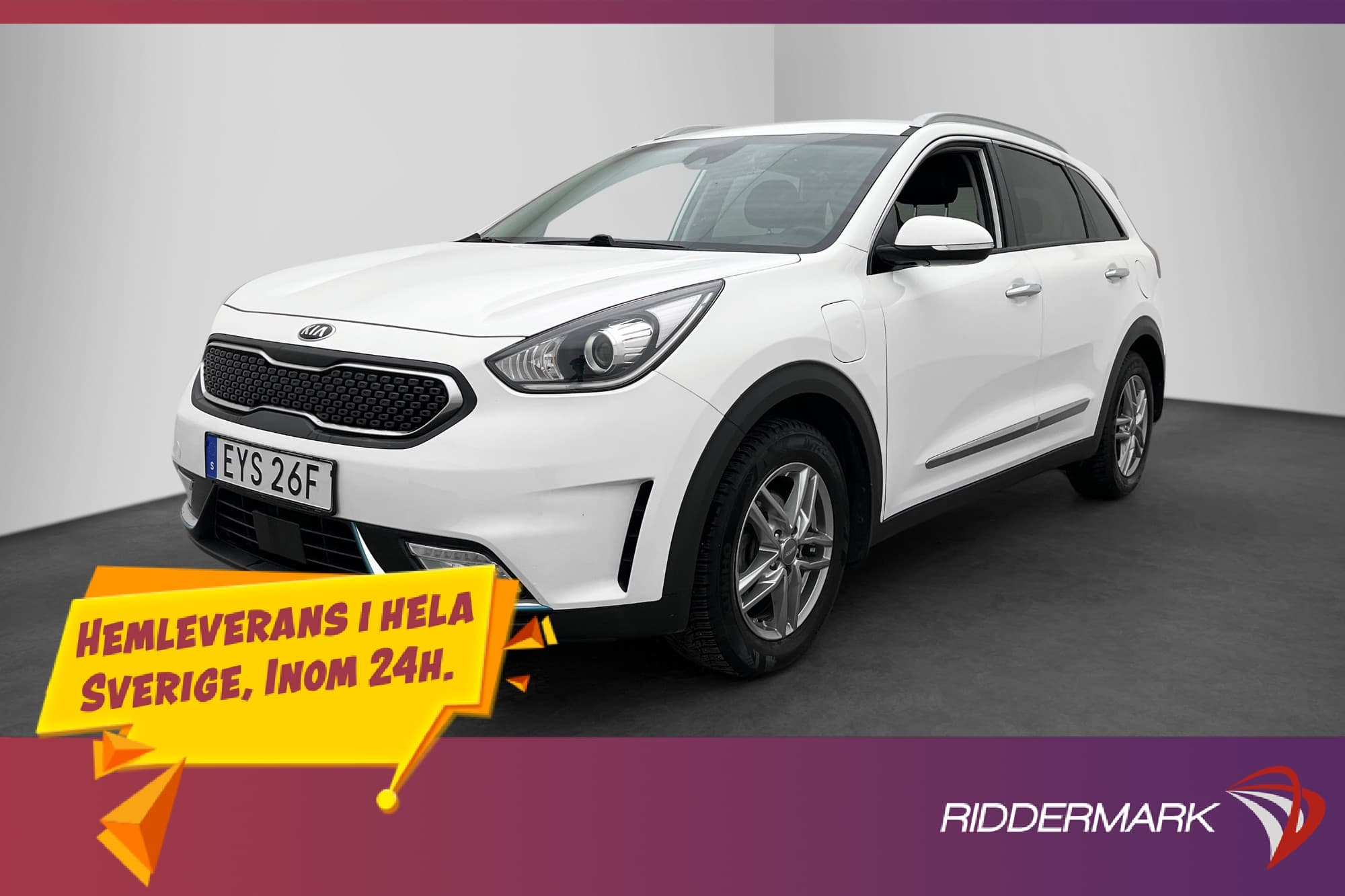 Kia Niro P-HEV 141hk Advance Plus Kamera Navi Rattvärme
