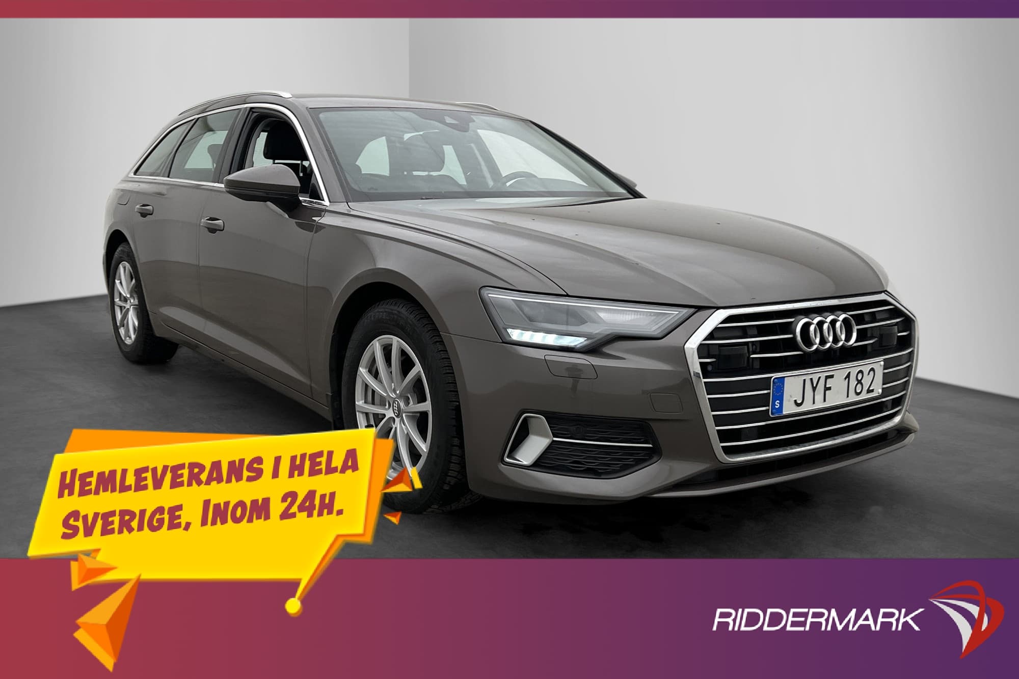 Audi A6 40 TDI 204hk Värmare Dragkrok Adaptiv Sensorer