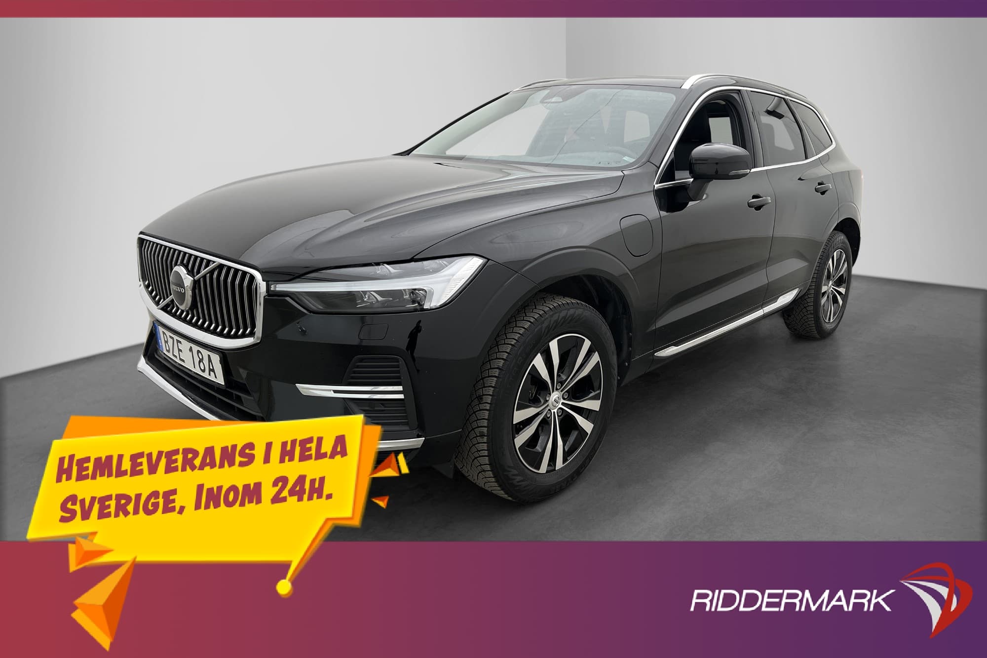 Volvo XC60 LongRange T6 AWD Lounge Värmare Pano Skinn Drag