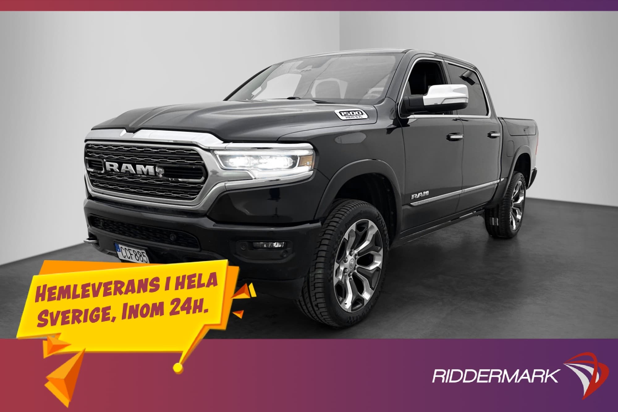 Dodge RAM Limited V8 4x4 Luft Drag Pano H/K Diff Rambox MOMS