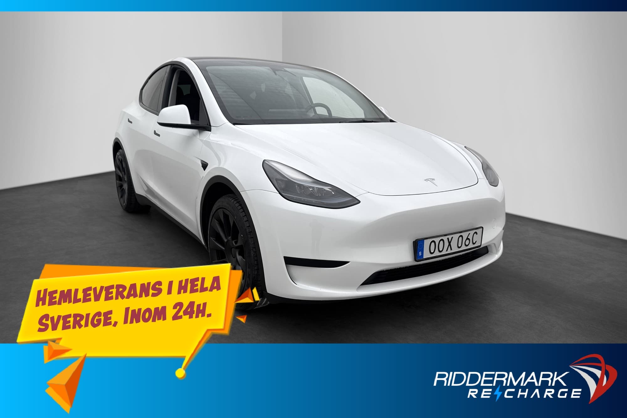 Tesla Model Y Standard Range Autopilot Dragkrok Sv.Såld MOMS