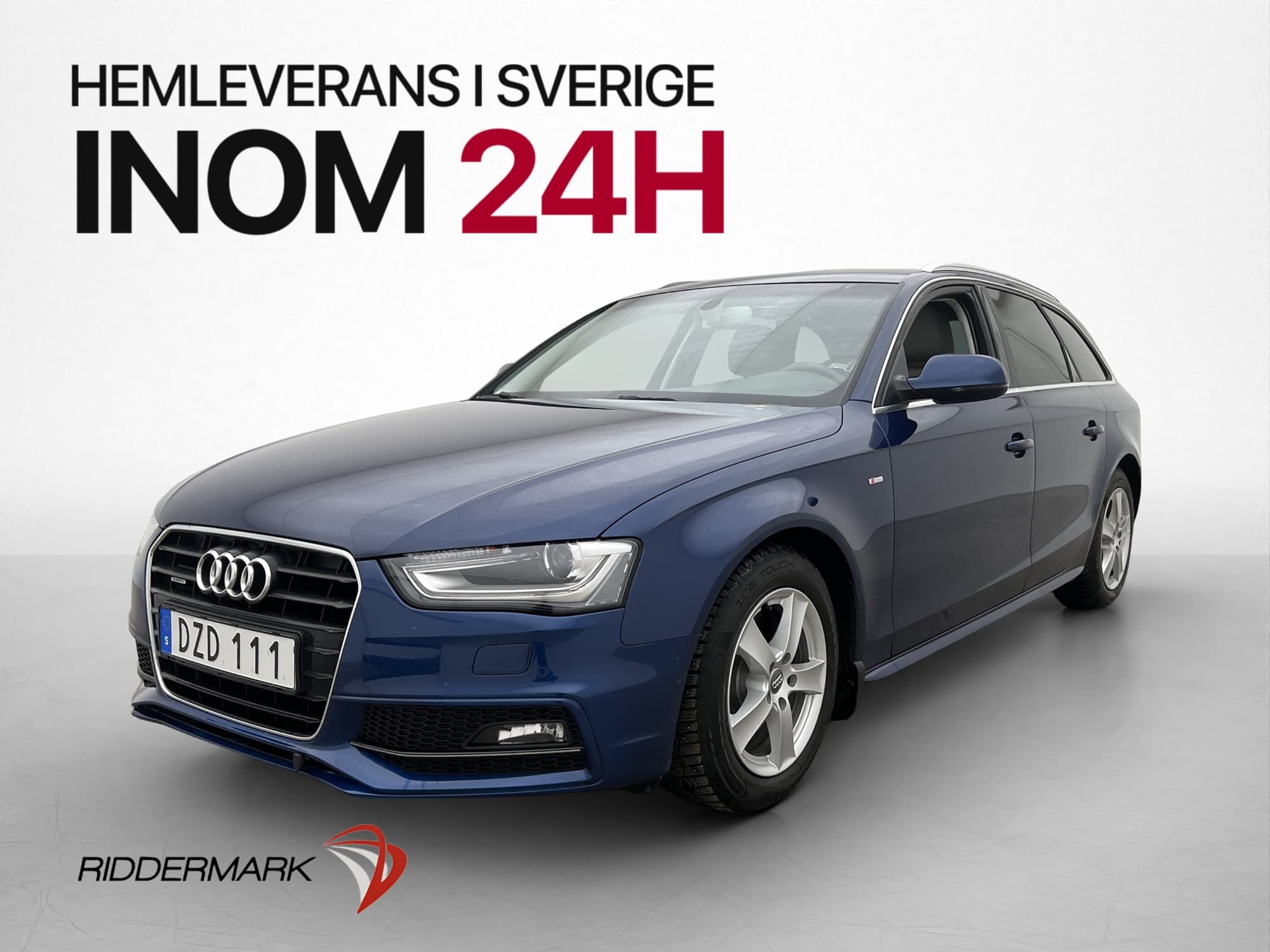 Audi A4 Avant 2.0 TDI Quattro 190hk S-Line Skinn Värmare