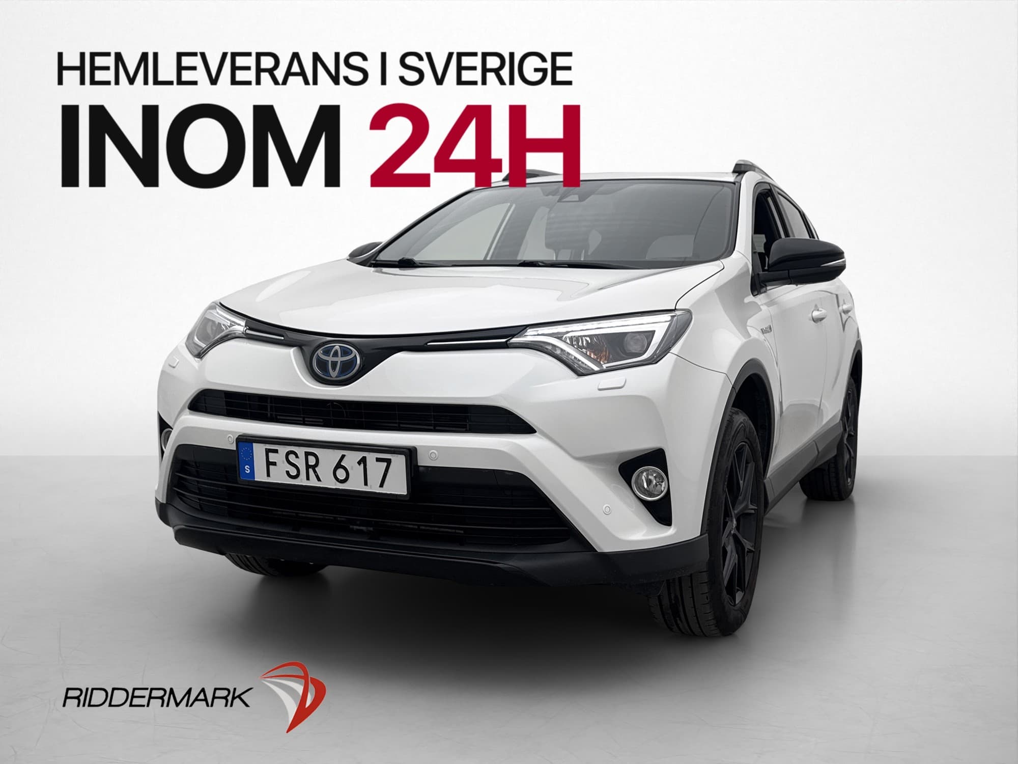 Toyota RAV4 Hybrid 197hk X-Edition Kamera Dragkrok Rattvärme