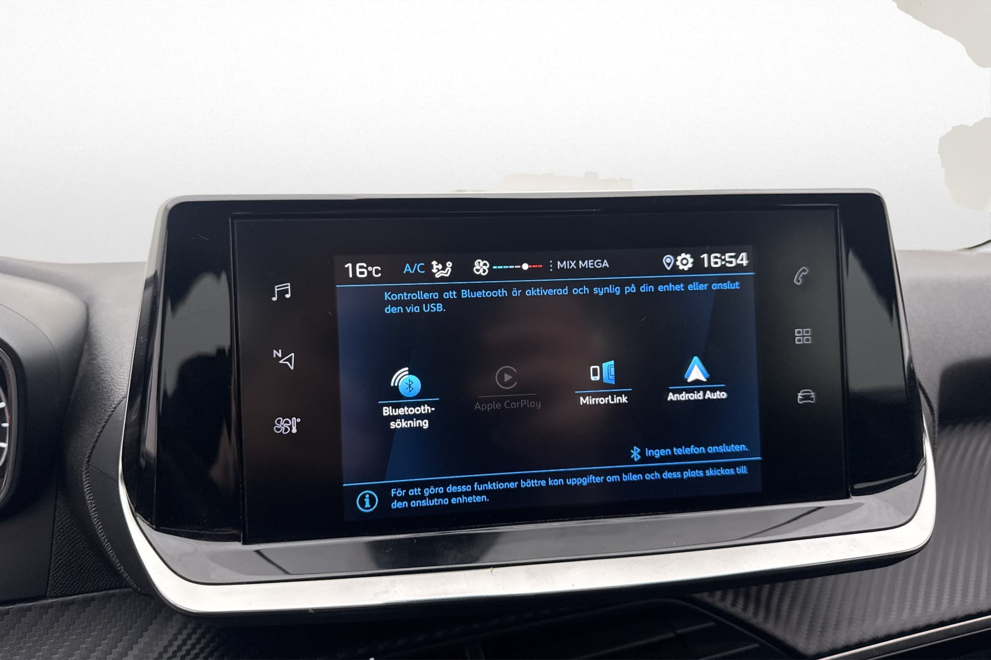 Peugeot 208 1.2 100hk CarPlay 2 Brukar Farthållare 0,42L/mil