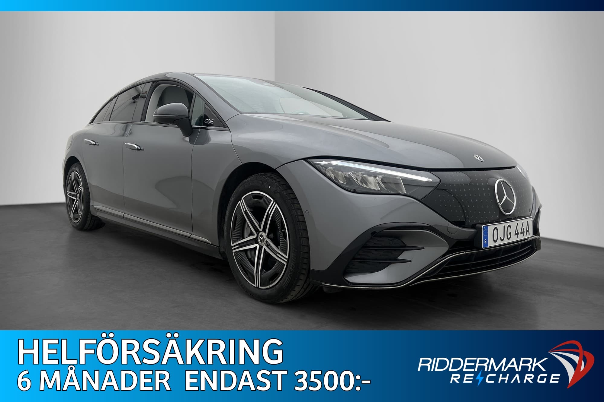 Mercedes-Benz EQE 350 4M AMG Dragkrok Värmare Kamera MOMS