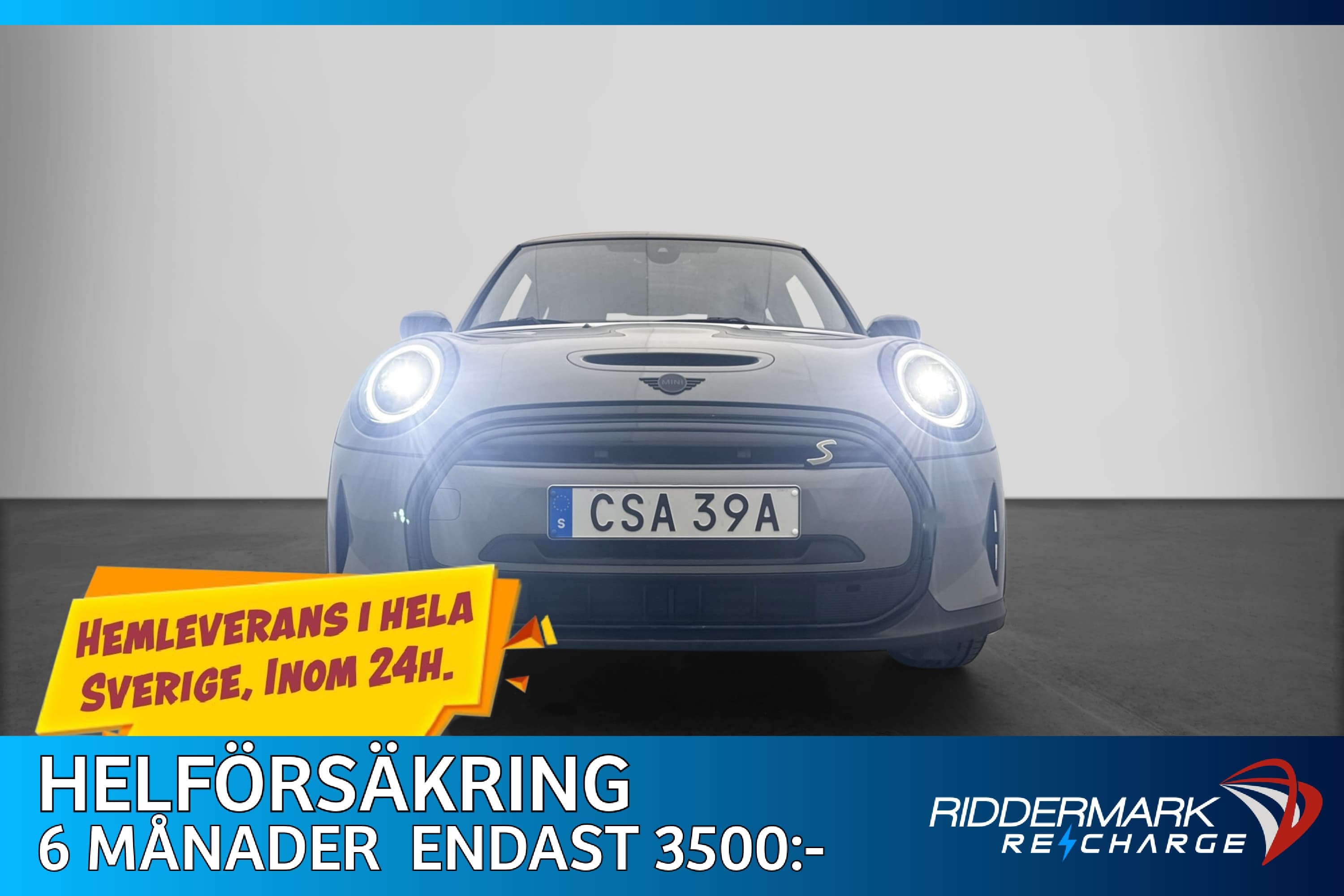 MINI Cooper S E 184hk Cockpit Navi Sensorer Halvskinn Ambien