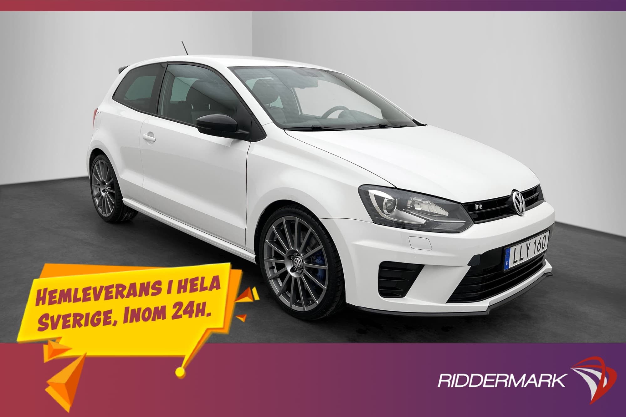 Volkswagen Polo 2.0 TSI 220hk R WRC Navigation Sensorer-Bak