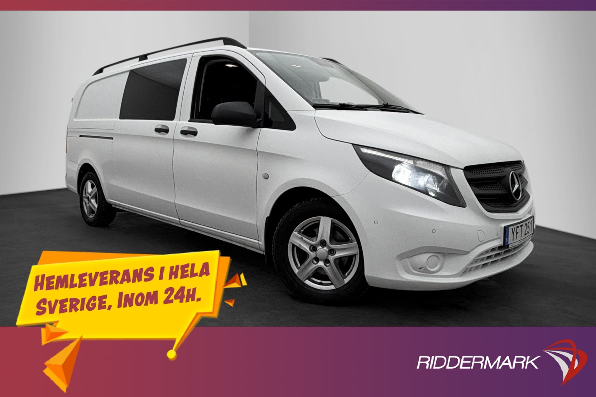 Mercedes-Benz Vito L3 Mixto 114 Värmare PDC Dragkrok 6-Sits