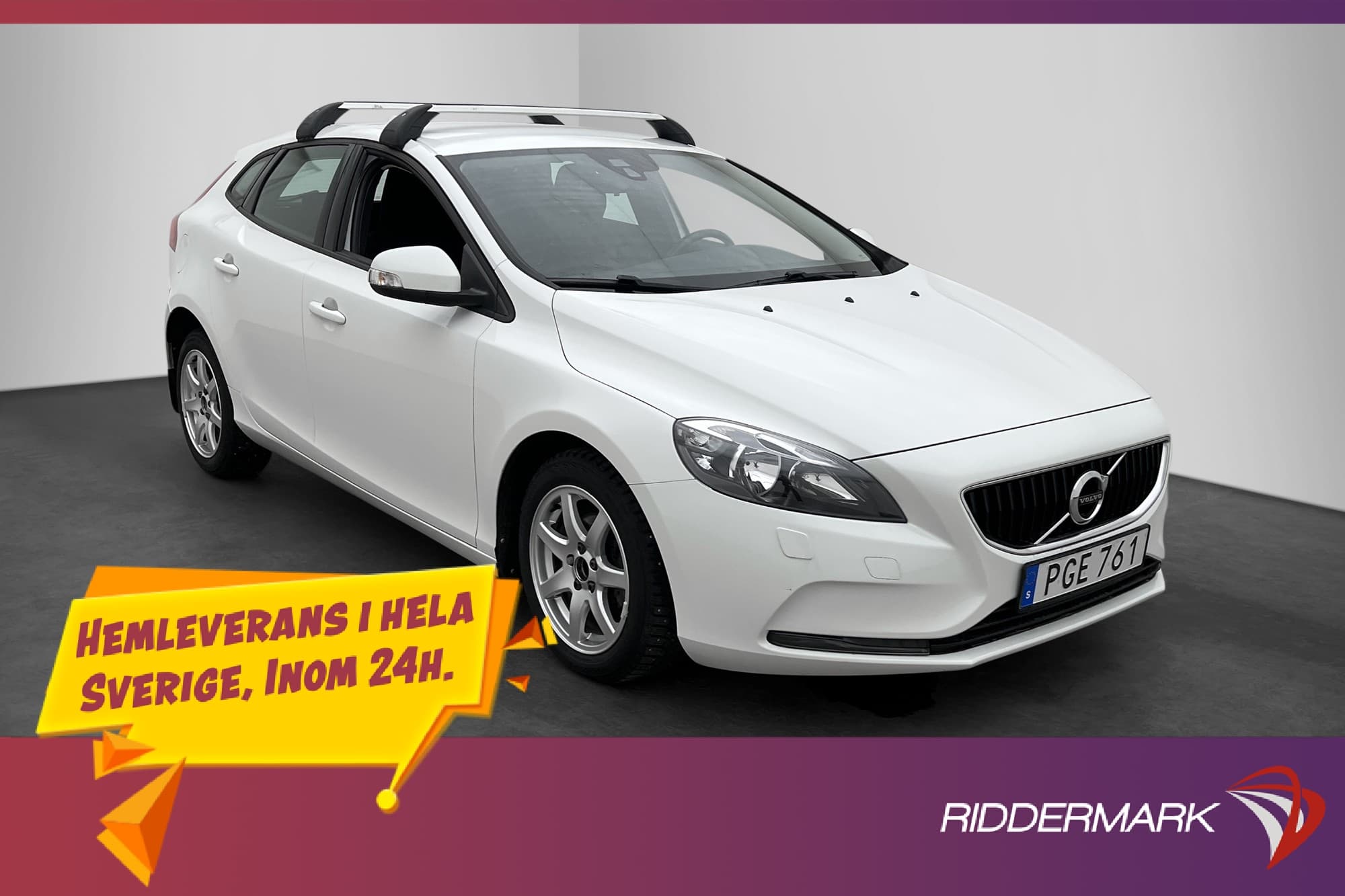 Volvo V40 D2 120hk Dragkrok Sensorer 0,36L/mil 1103kr Skatt
