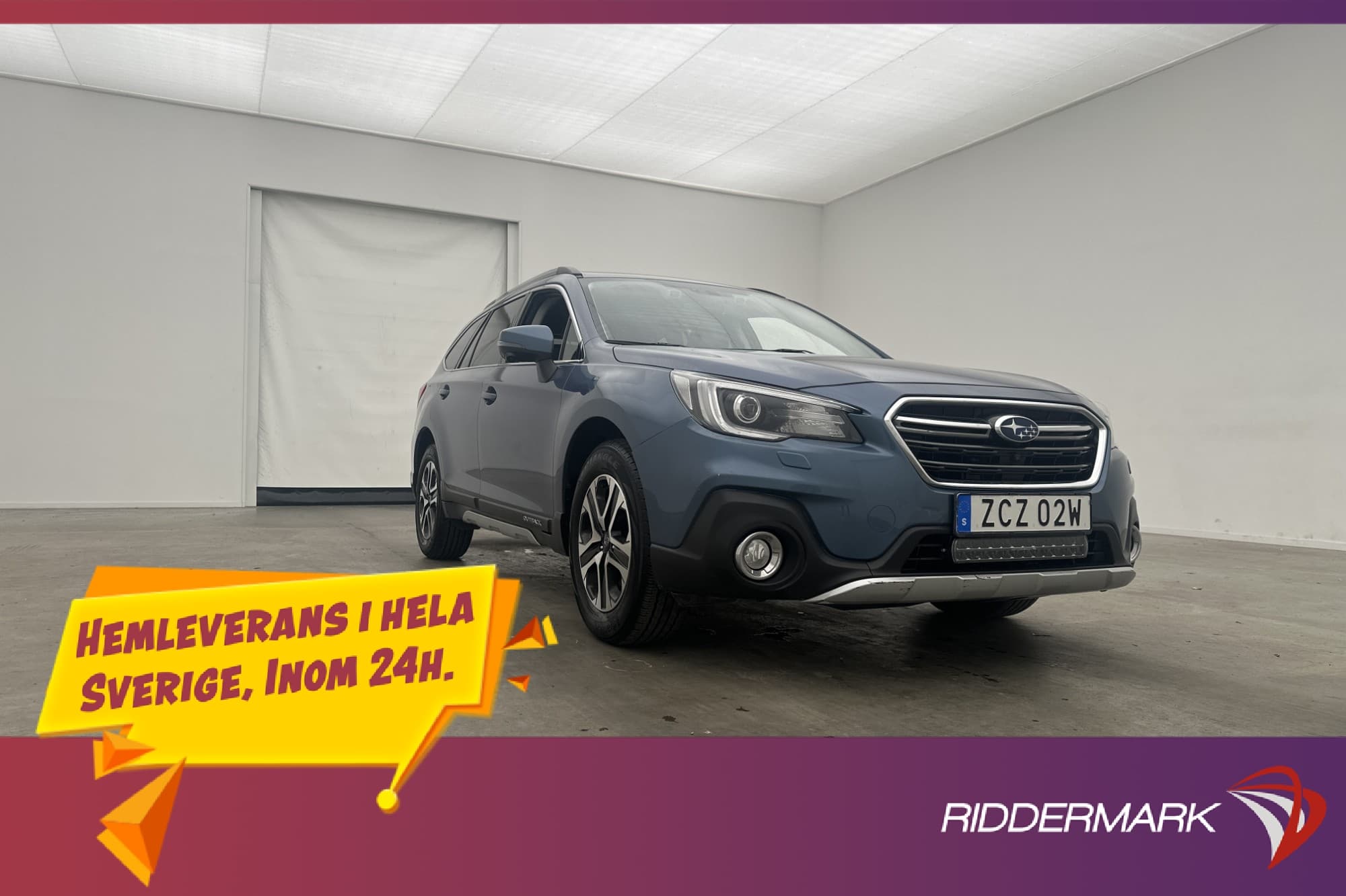 Subaru Outback 2.5 175hk 4WD Kamera Drag Ledramp 1-Brukare