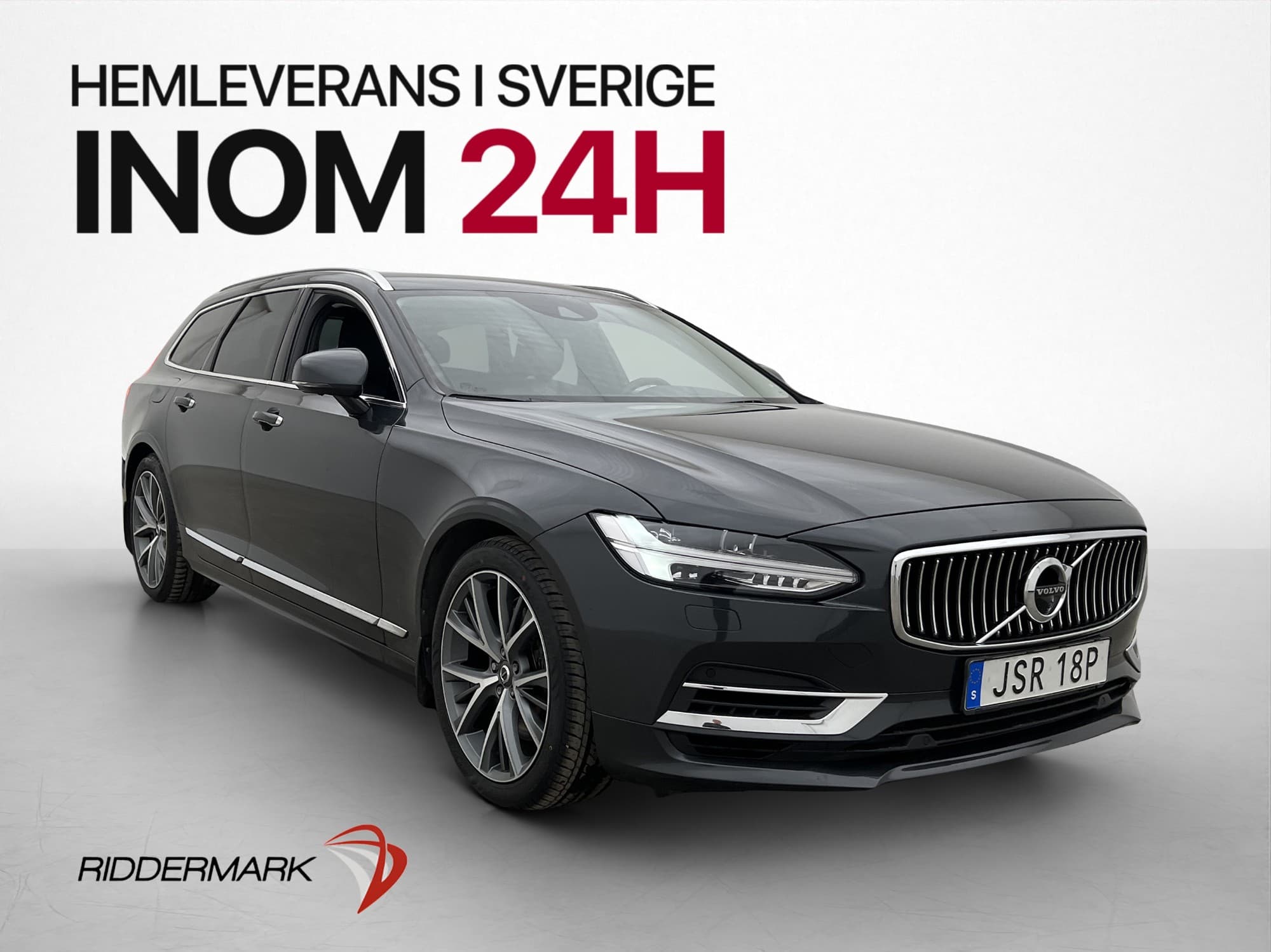 Volvo V90 T8 392hk AWD Inscription Värmare Head-Up H/K 360°