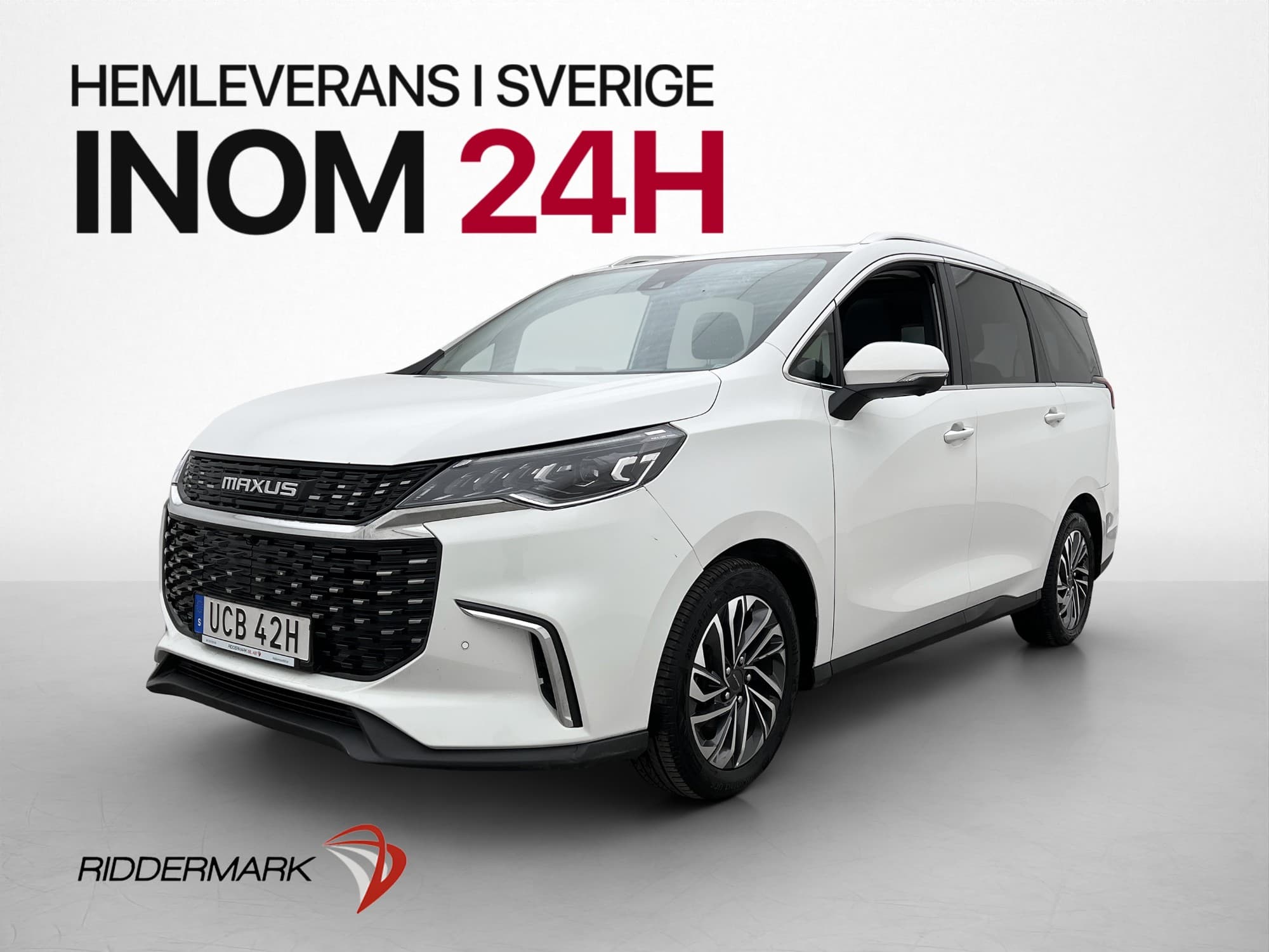 Maxus Euniq 5 70 kWh 177hk 7-Sits Pano Cockpit 360° Skinn