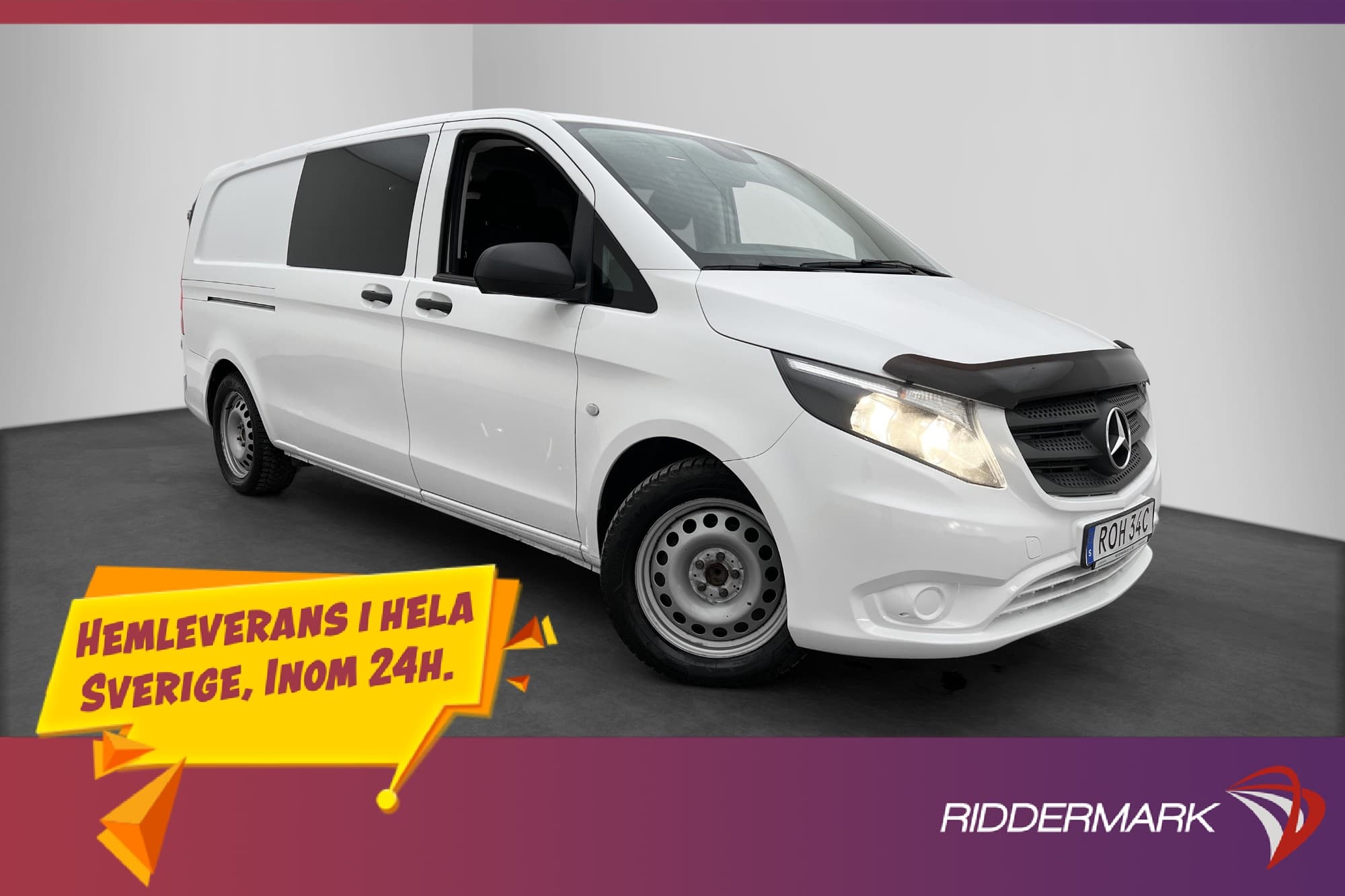 Mercedes-Benz Vito Mixto X-Lång 116 Värm Drag B-Kamera V-Inr