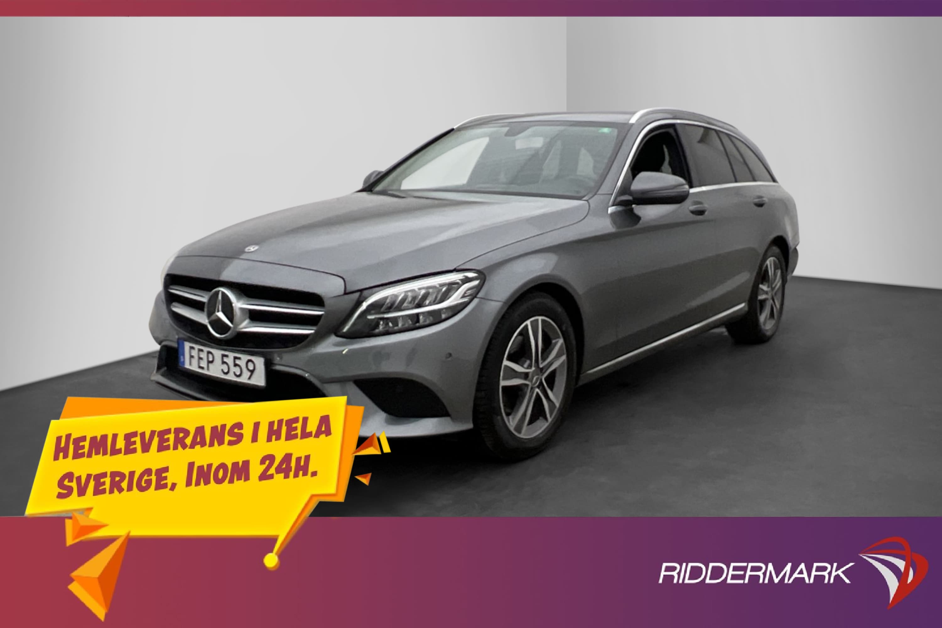 Mercedes-Benz C 200 T d Avantgarde Värmare Kamera Navi Drag