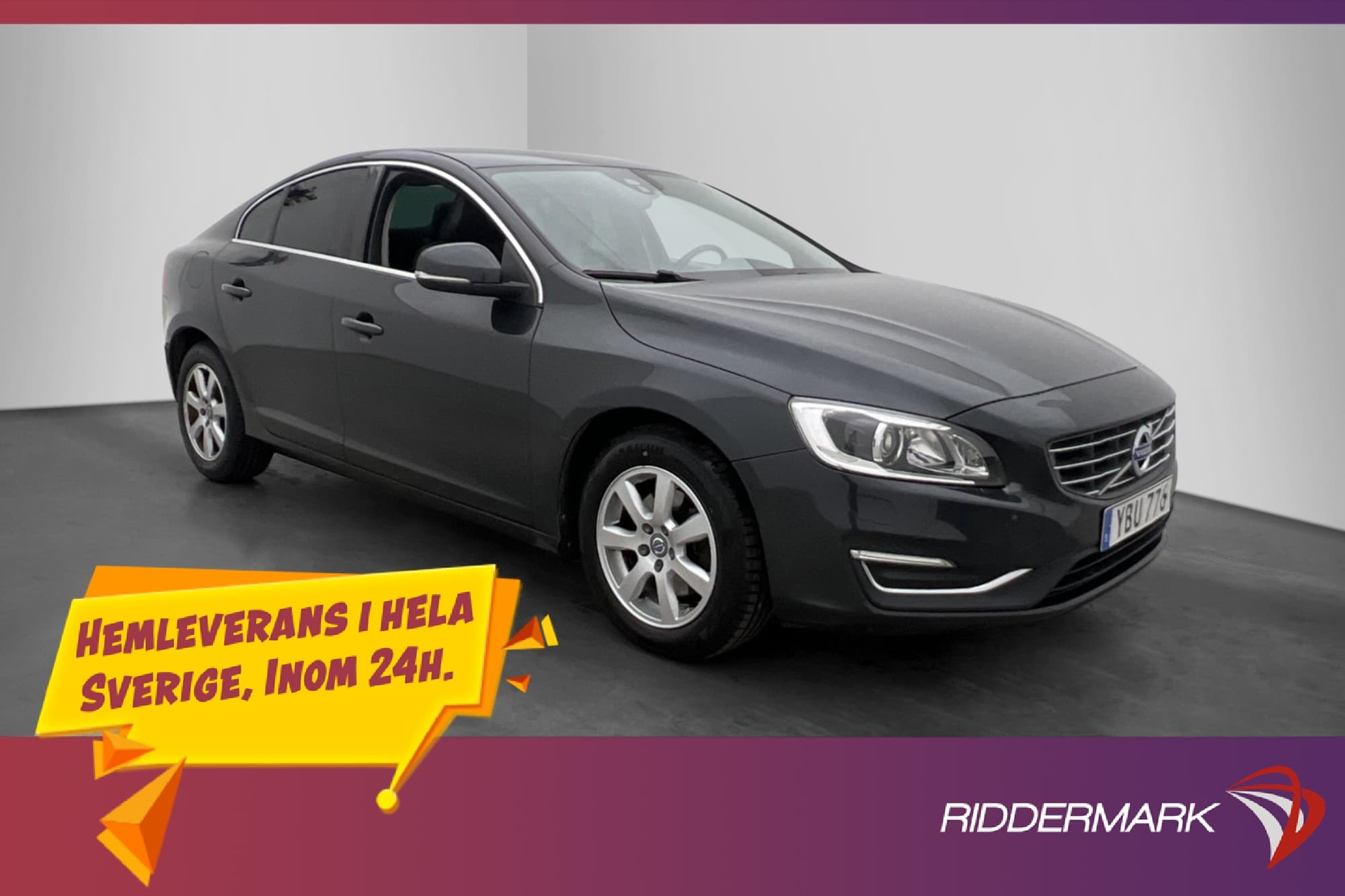 Volvo S60 D3 150hk Momentum Halvskinn P-Sensorer Drag