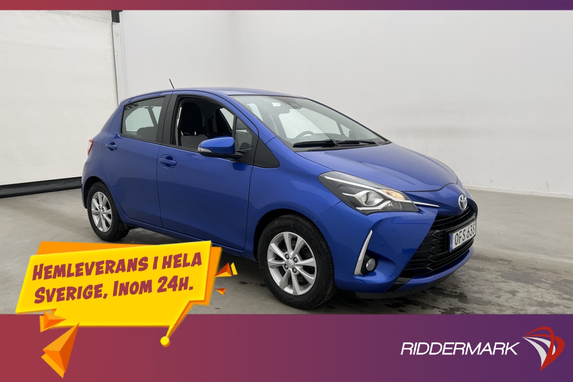 Toyota Yaris Hybrid e-CVT 101hk Active Kamera Lane Assist