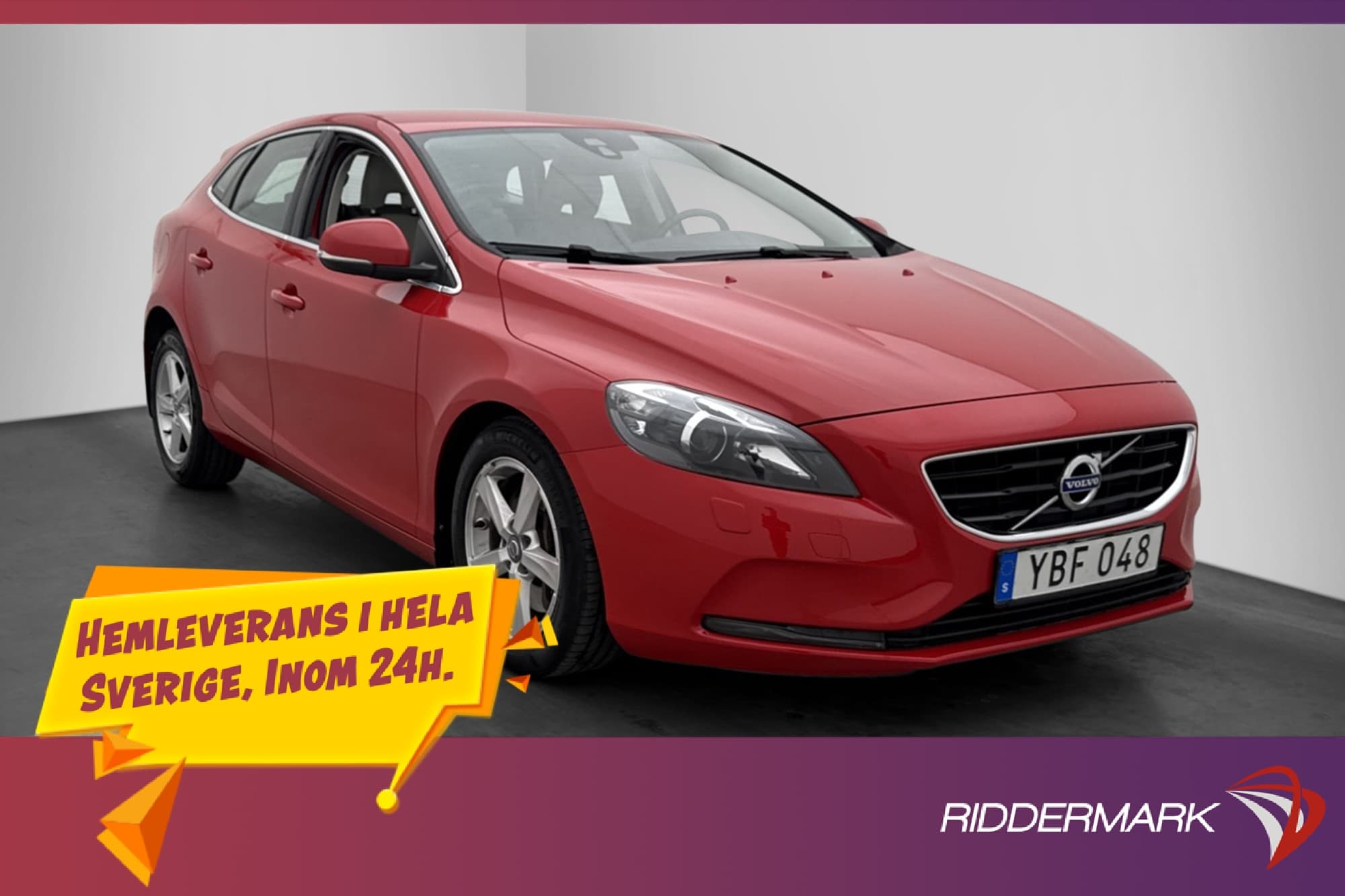 Volvo V40 T2 122hk Momentum VOC Värmare Kamera Dragkrok