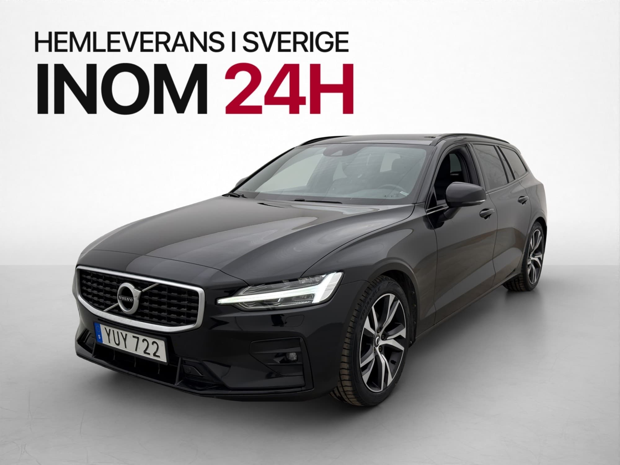Volvo V60 D3 150hk R-Design VOC Värm Skinn P-Sensorer Drag
