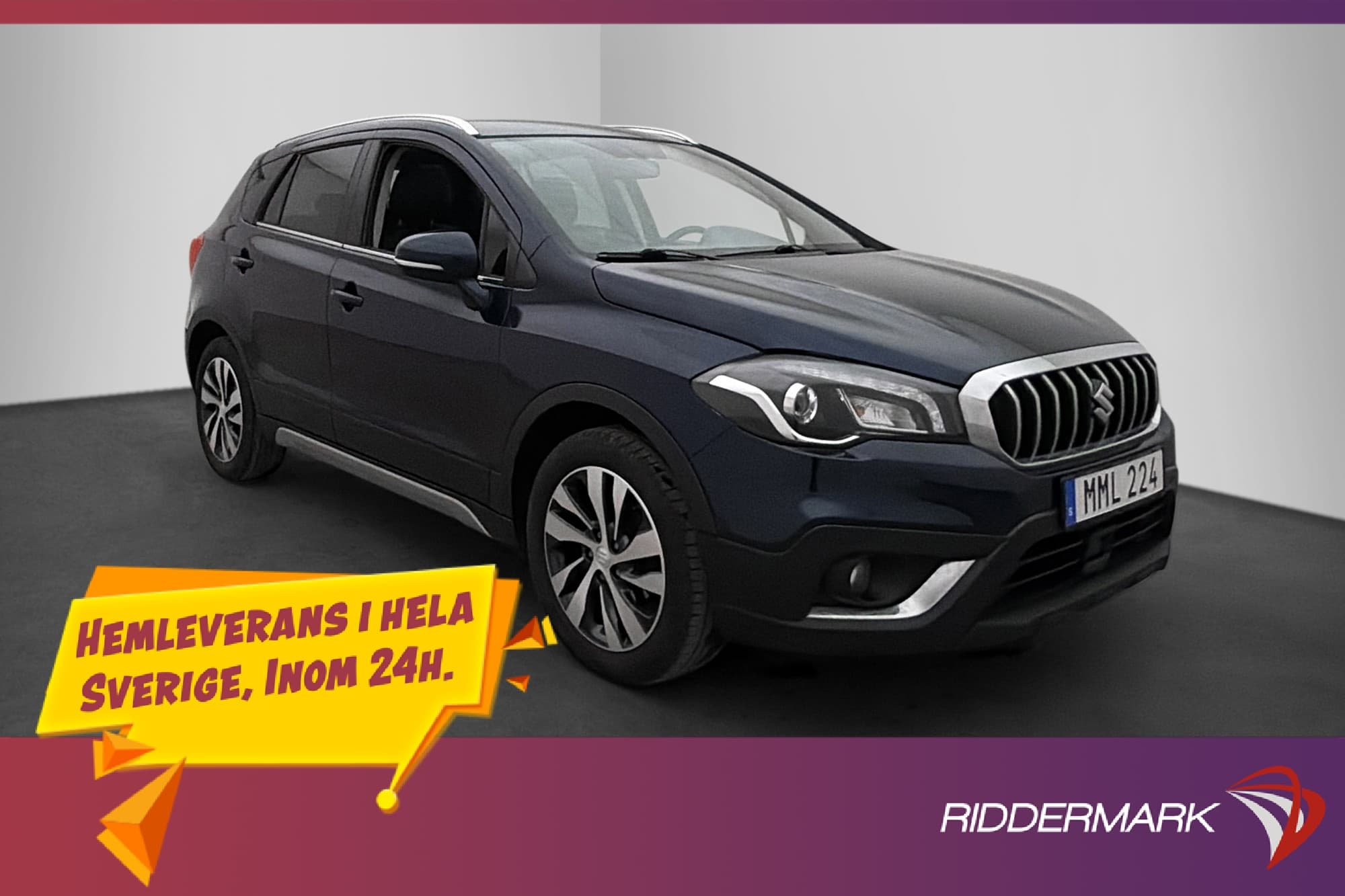 Suzuki SX4 S-Cross 1.4 AllGrip Pano Skinn Kamera Drag