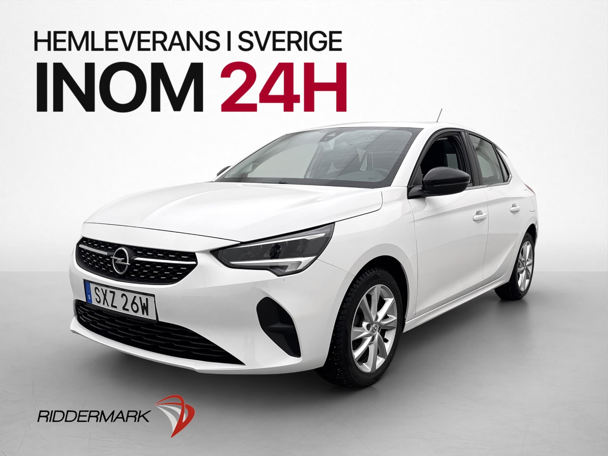Opel Corsa 1.2 75hk Elegance Kamera CarPlay Rattvärme