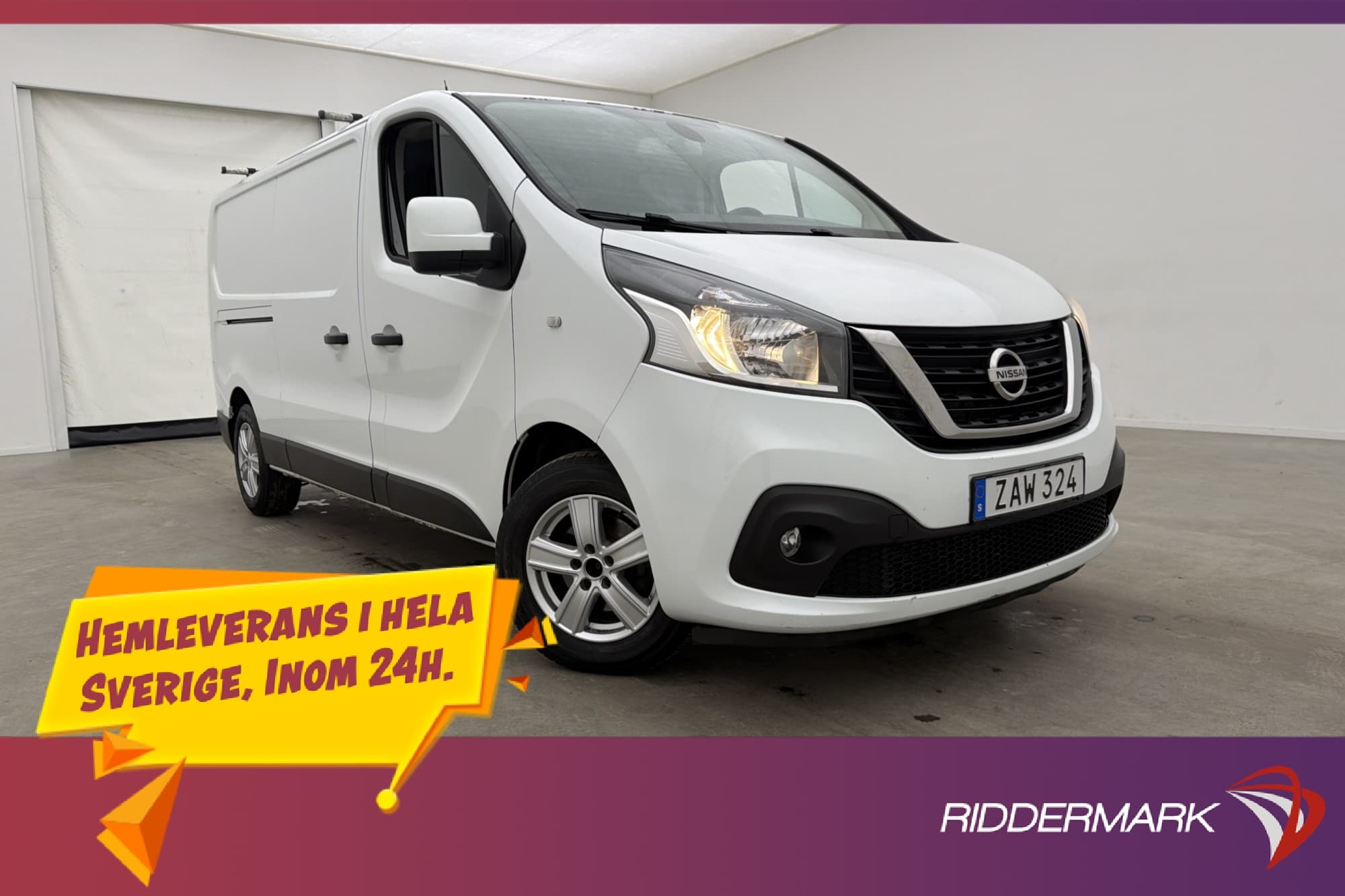 Nissan NV300 L2 Värmare Dragkrok B-Kamera 3-Sits Takräcke