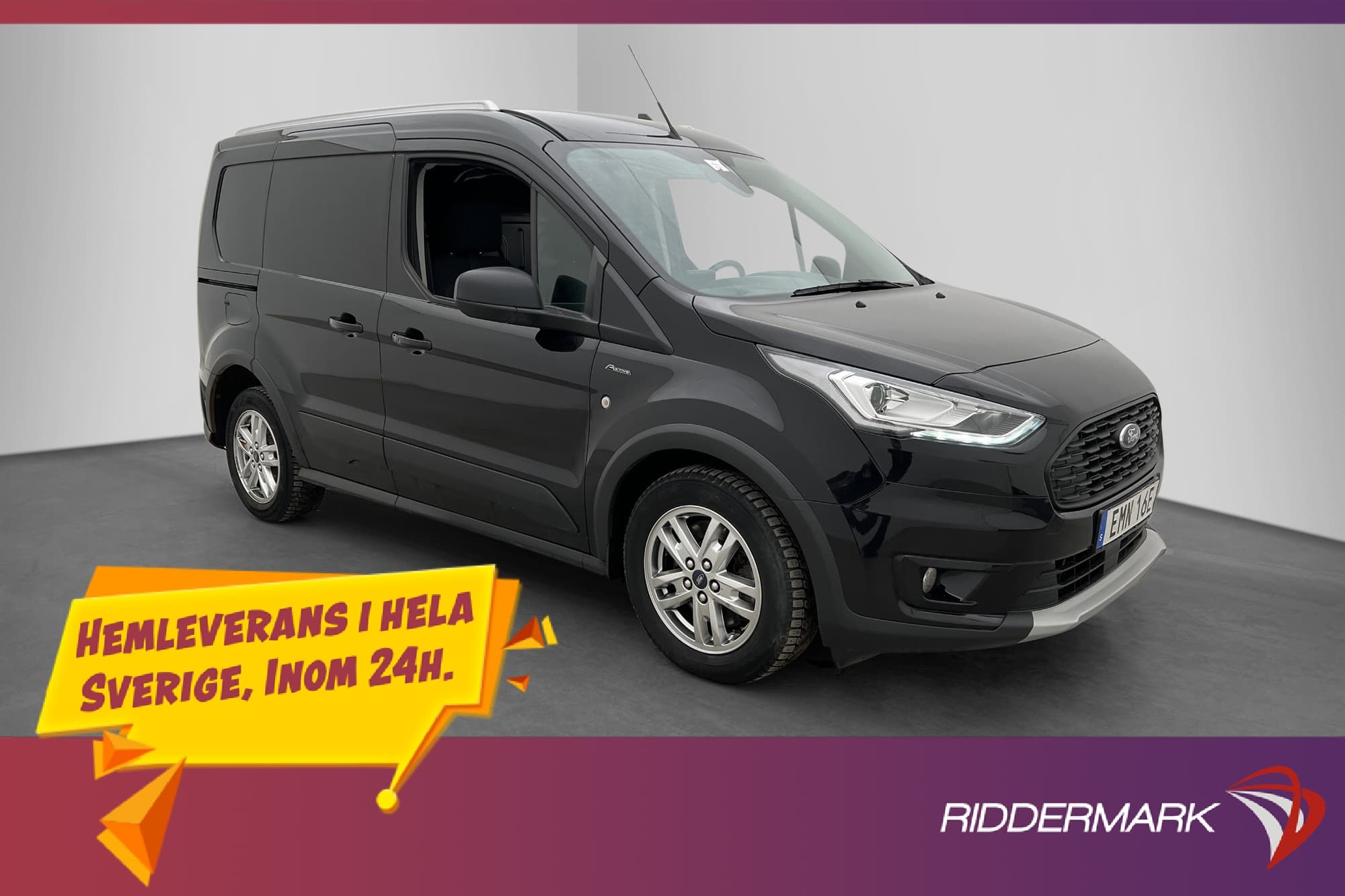 Ford Transit Connect Active Värm Drag B-Kamera 2xDörrar Moms