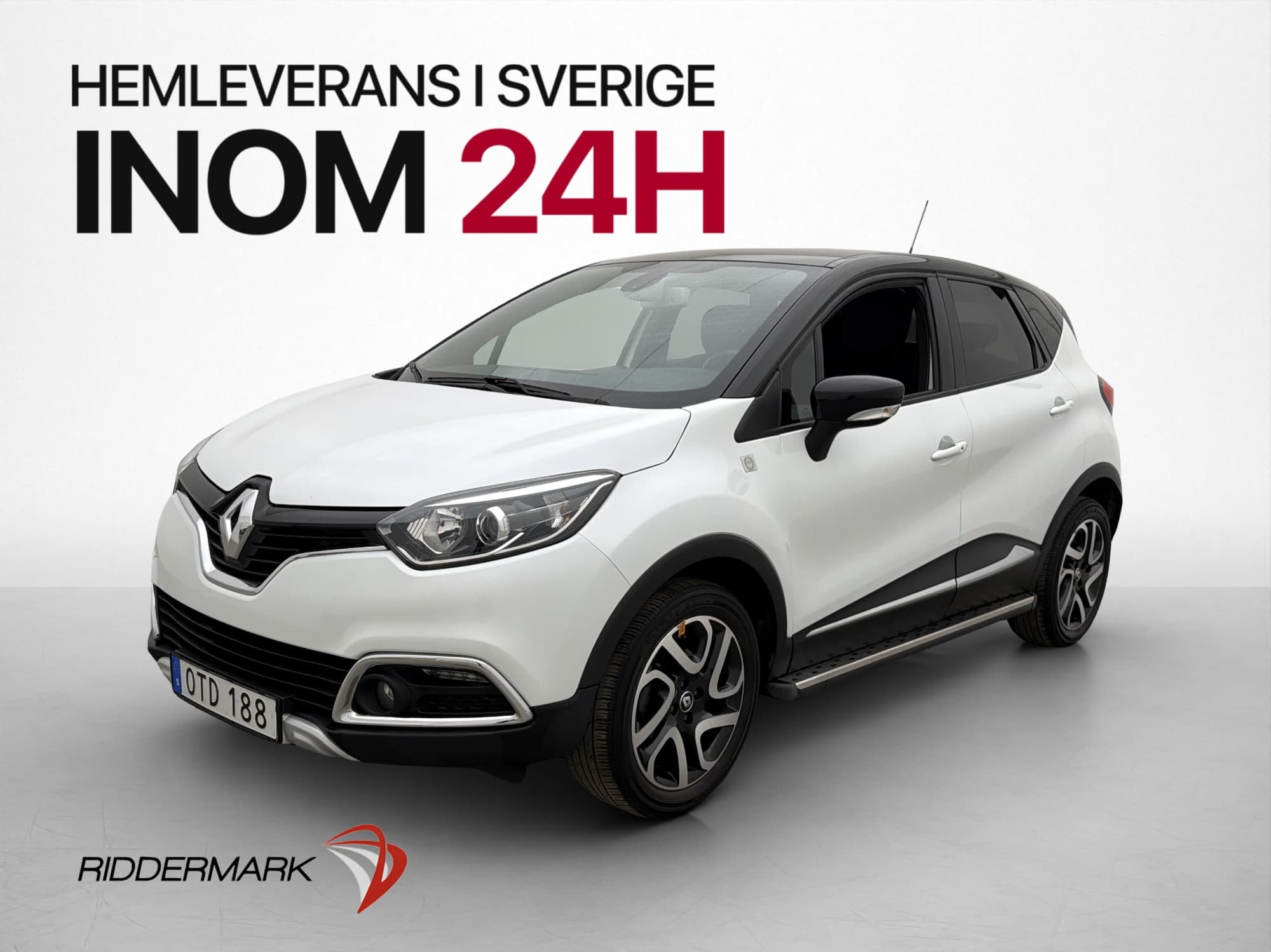 Renault Captur 1.2 TCe B-Kamera Navi Halvskinn Två-Brukare