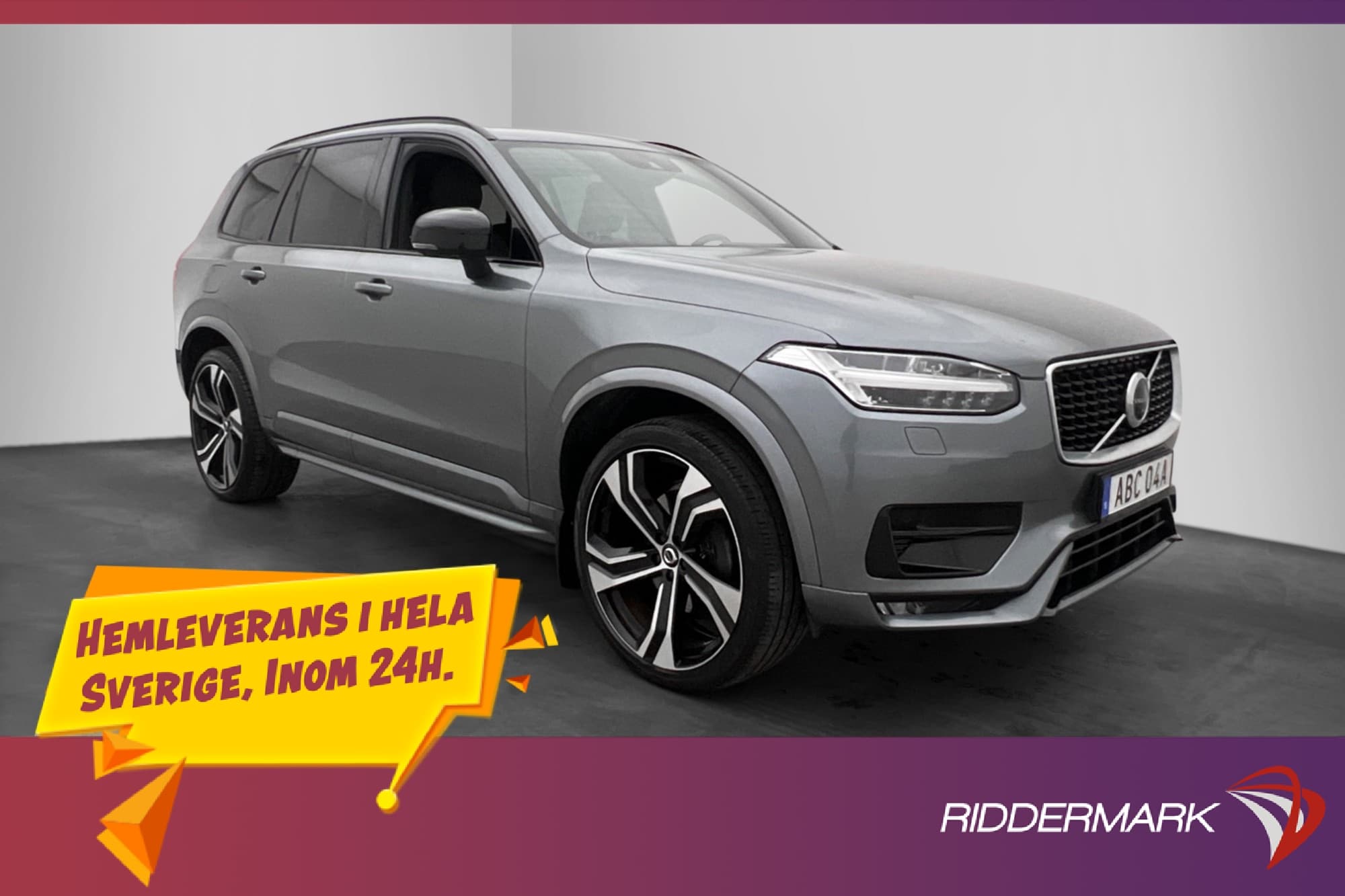 Volvo XC90 T5 250hk AWD R-Design 7-Sits Värmare Pano H/K 360