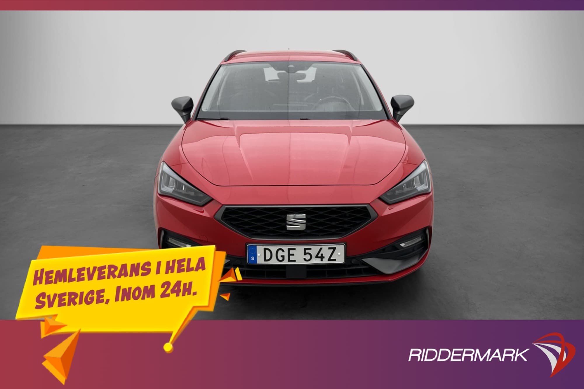 SEAT Leon ST e-Hybrid FR Cockpit CarPlay Kamera Rattvärme