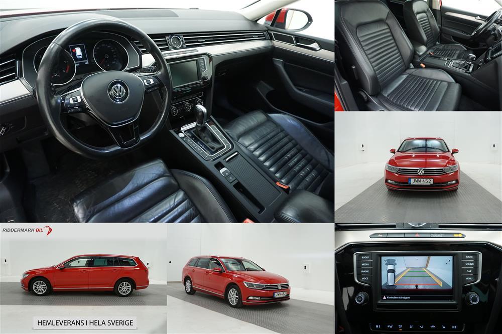 VW Passat 2.0 TDI SC Eu6 190hk Executive B-Kamera Drag Skinninteriör